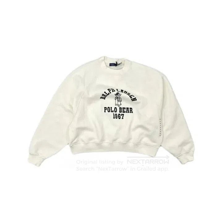 Polo Ralph Lauren Polo Ralph Lauren Letter Print Crewneck Sweatshirt. Size US M / EU 48-50 / 2 - 2 Thumbnail