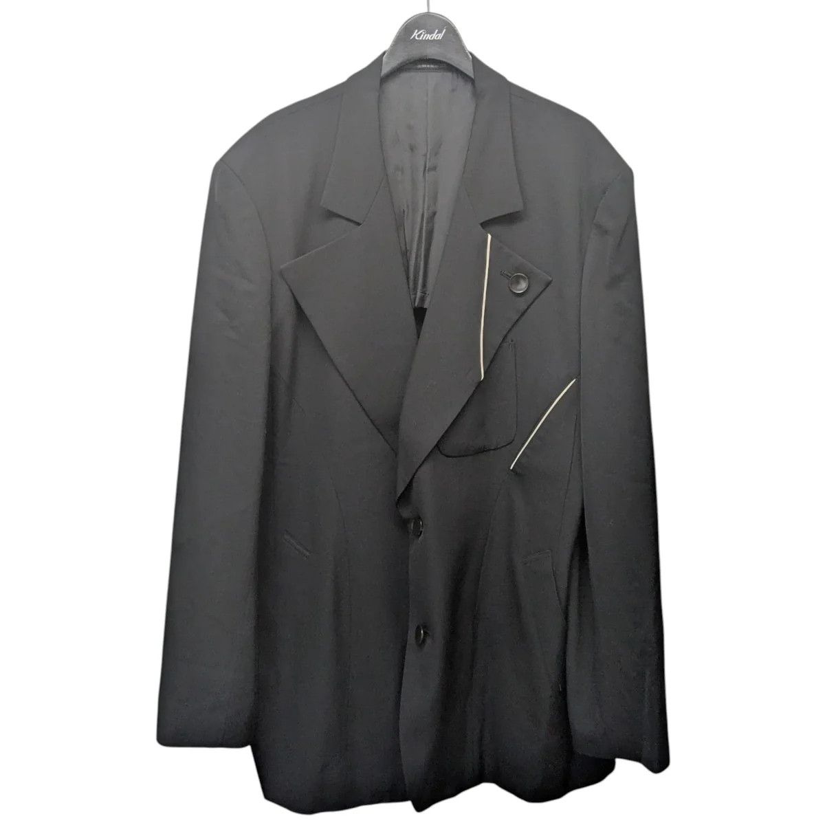 Yohji Yamamoto Yohji Yamamoto pour homme/ Notch lapel 2B jacket Size US L / EU 52-54 / 3 - 1 Thumbnail