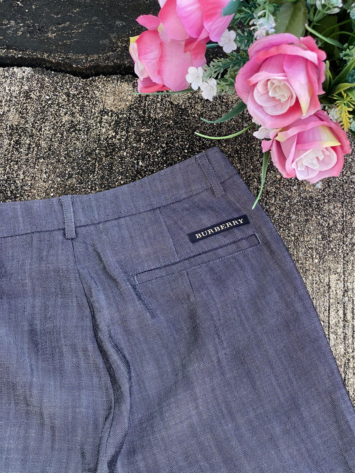 Burberry 🔥 Very Rare 🔥 Vintage Burberry Golf Pants Size US 27 - 5 Thumbnail