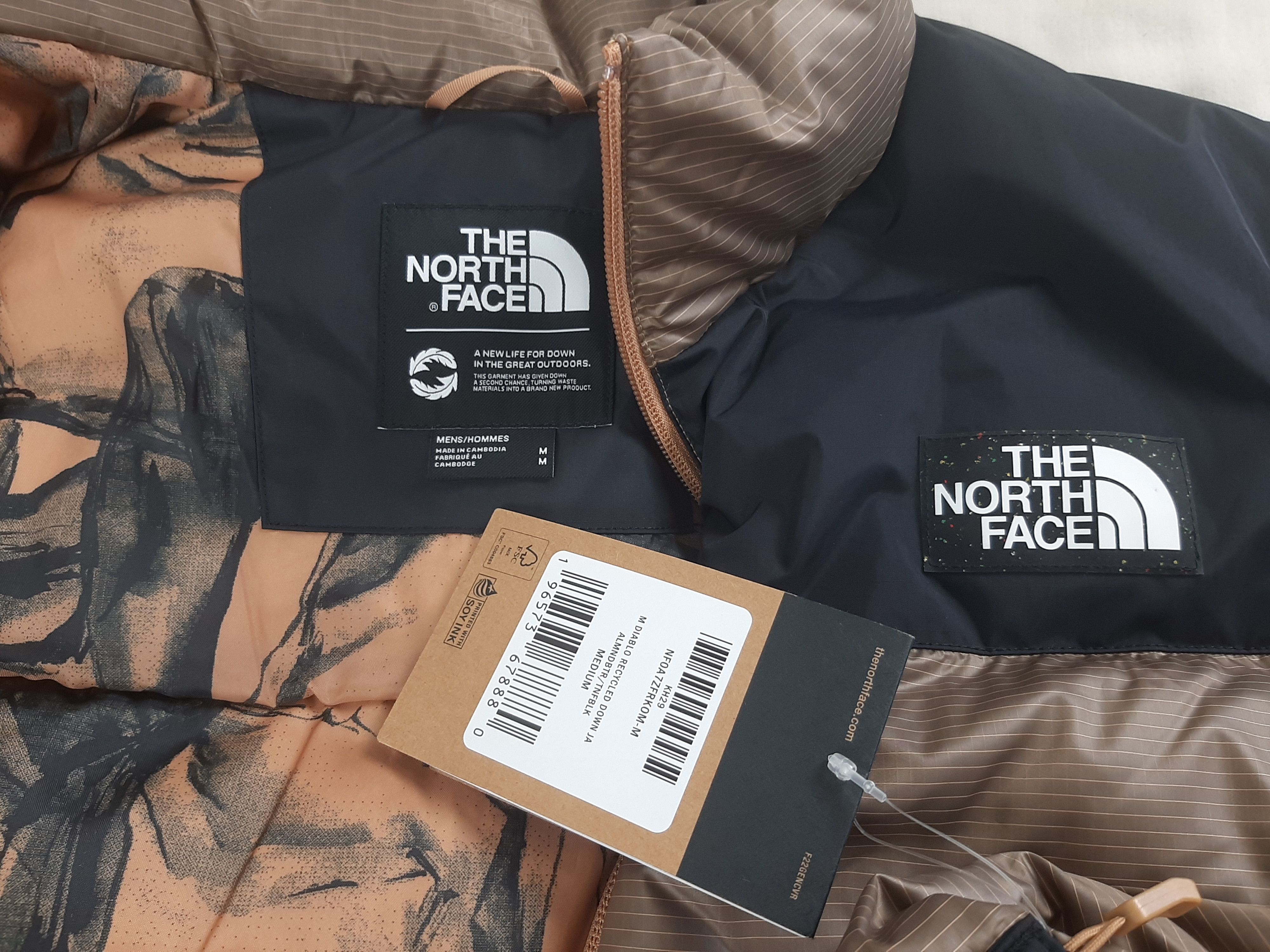 The North Face The North Face Diablo Jacket Gold Black Men's Size M Size US M / EU 48-50 / 2 - 9 Thumbnail