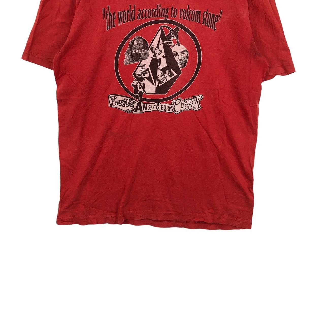 Volcom Vintage VOLCOM STONE ANARCHY ENERGY Skate Tee Shirt Punk Size US M / EU 48-50 / 2 - 4 Thumbnail