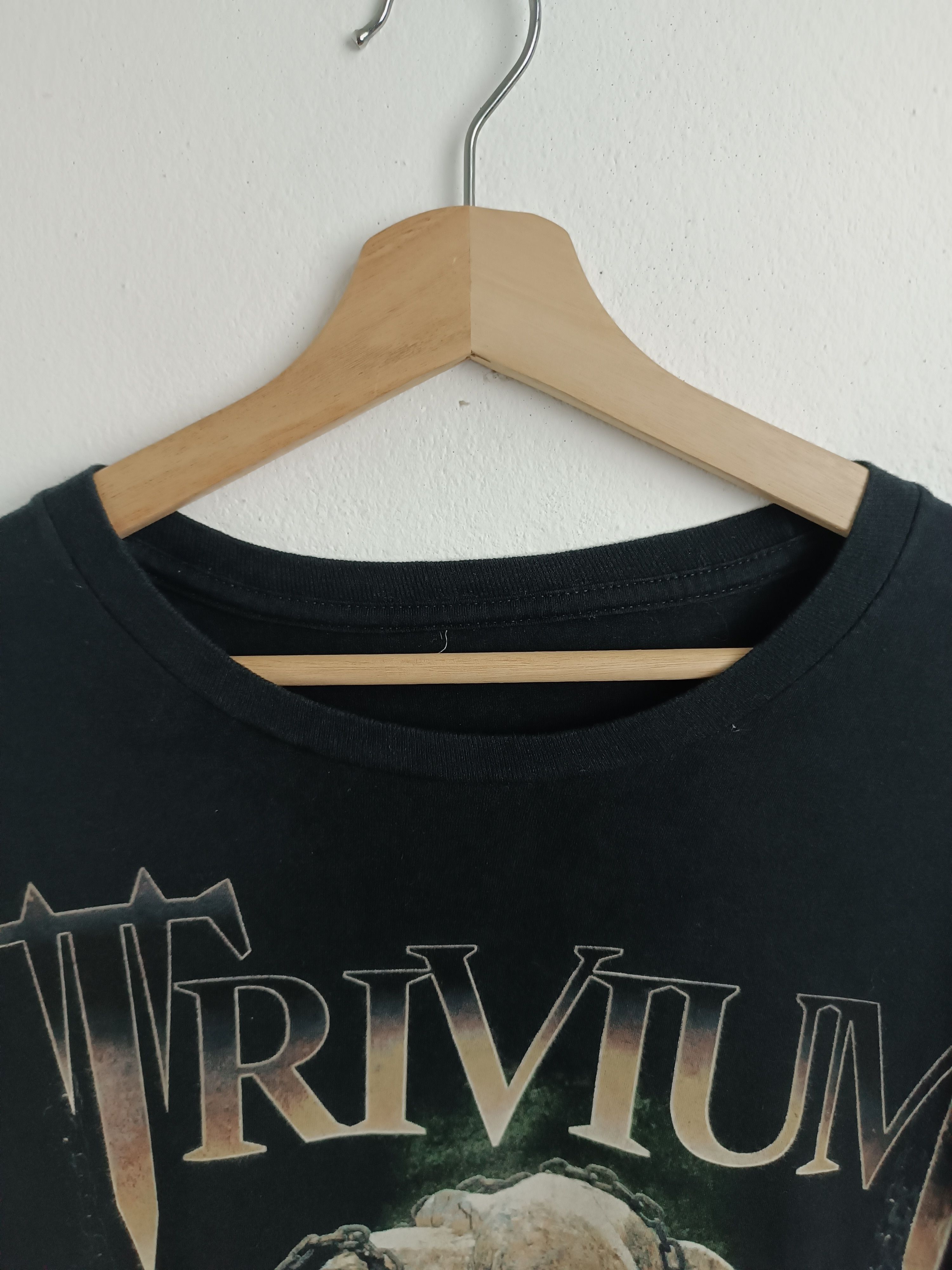 Band Tees VINTAGE Y2K TRIVIUM METAL BAND disturbed as i lay dying Size US XL / EU 56 / 4 - 13 Thumbnail