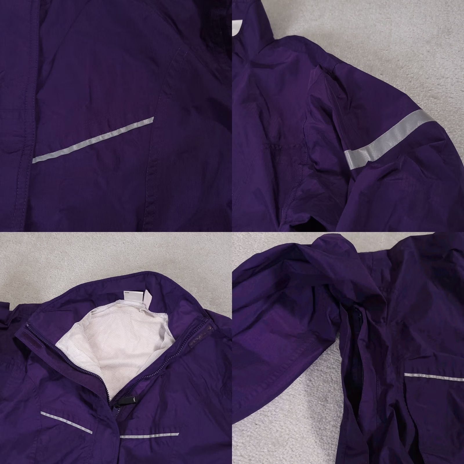 Vintage VINTAGE Road Runner Sports Jacket Running Outdoor Womens Medium Purple Lined Size M / US 6-8 / IT 42-44 - 8 Thumbnail