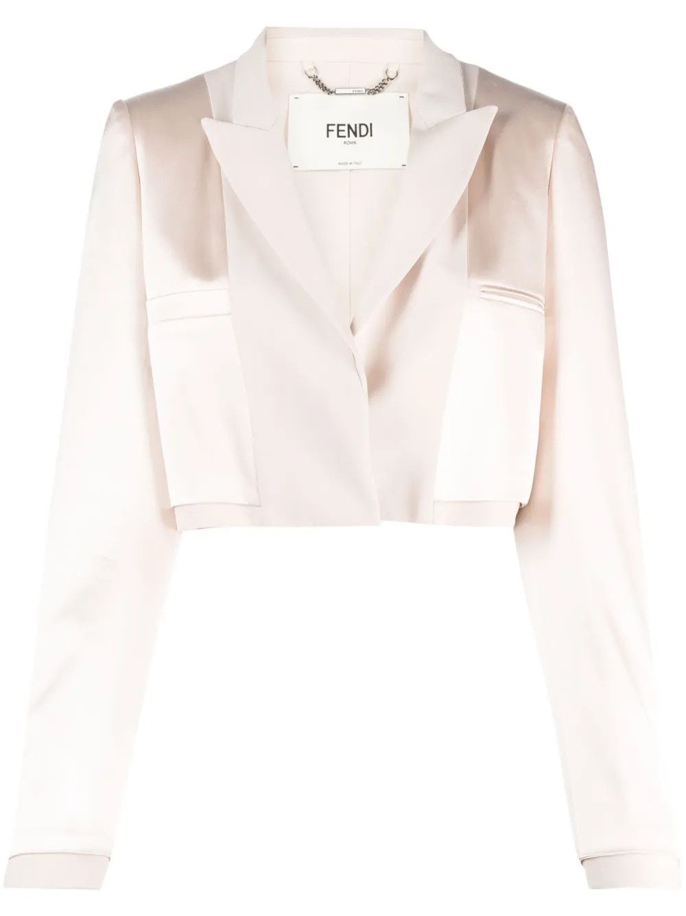 Fendi o1y0925 Blazer in Ivory Size M / US 6-8 / IT 42-44 - 1 Thumbnail