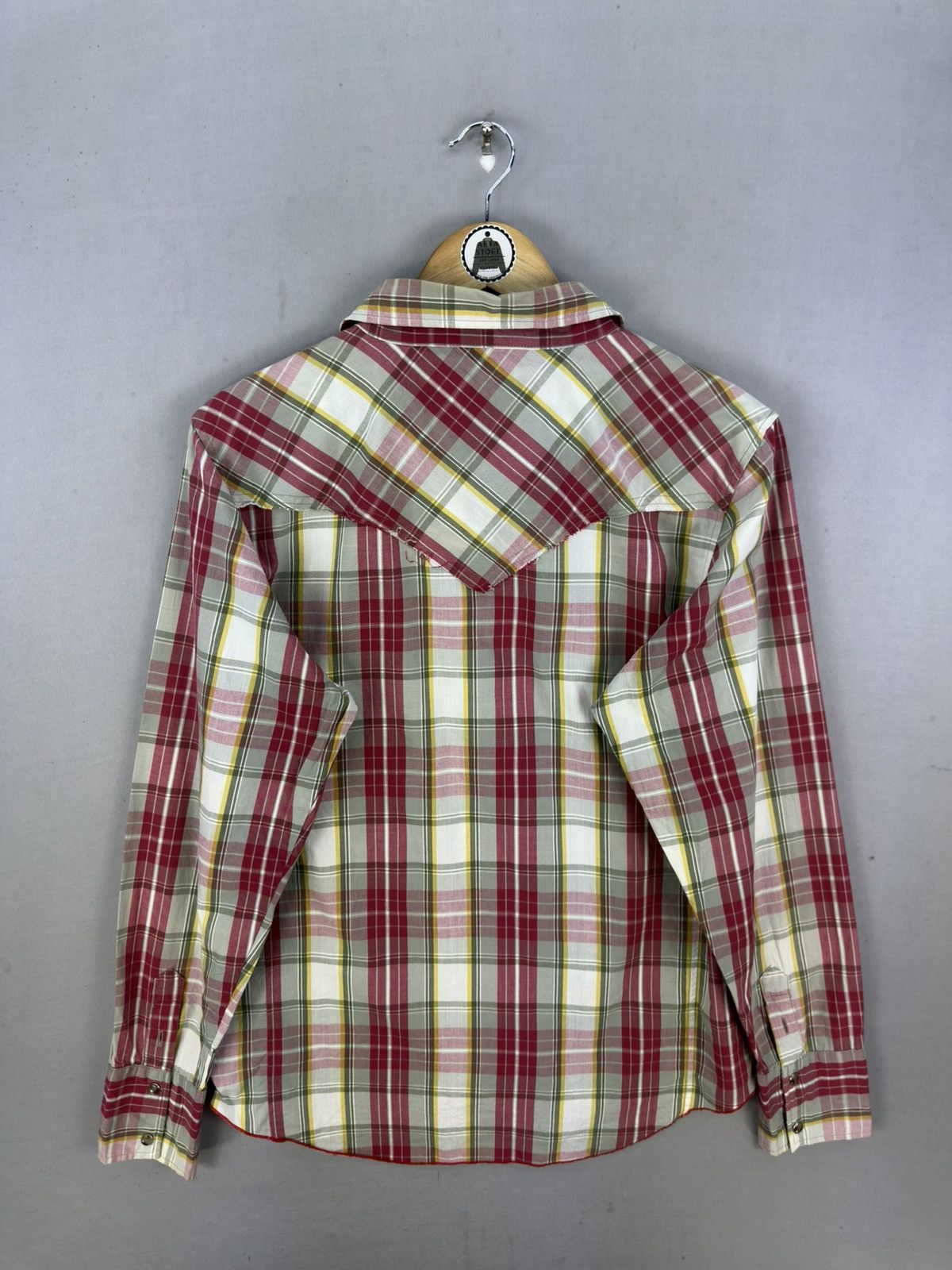 Japanese Brand Pin Ball Plaid Check Western Shirt Size US M / EU 48-50 / 2 - 4 Thumbnail