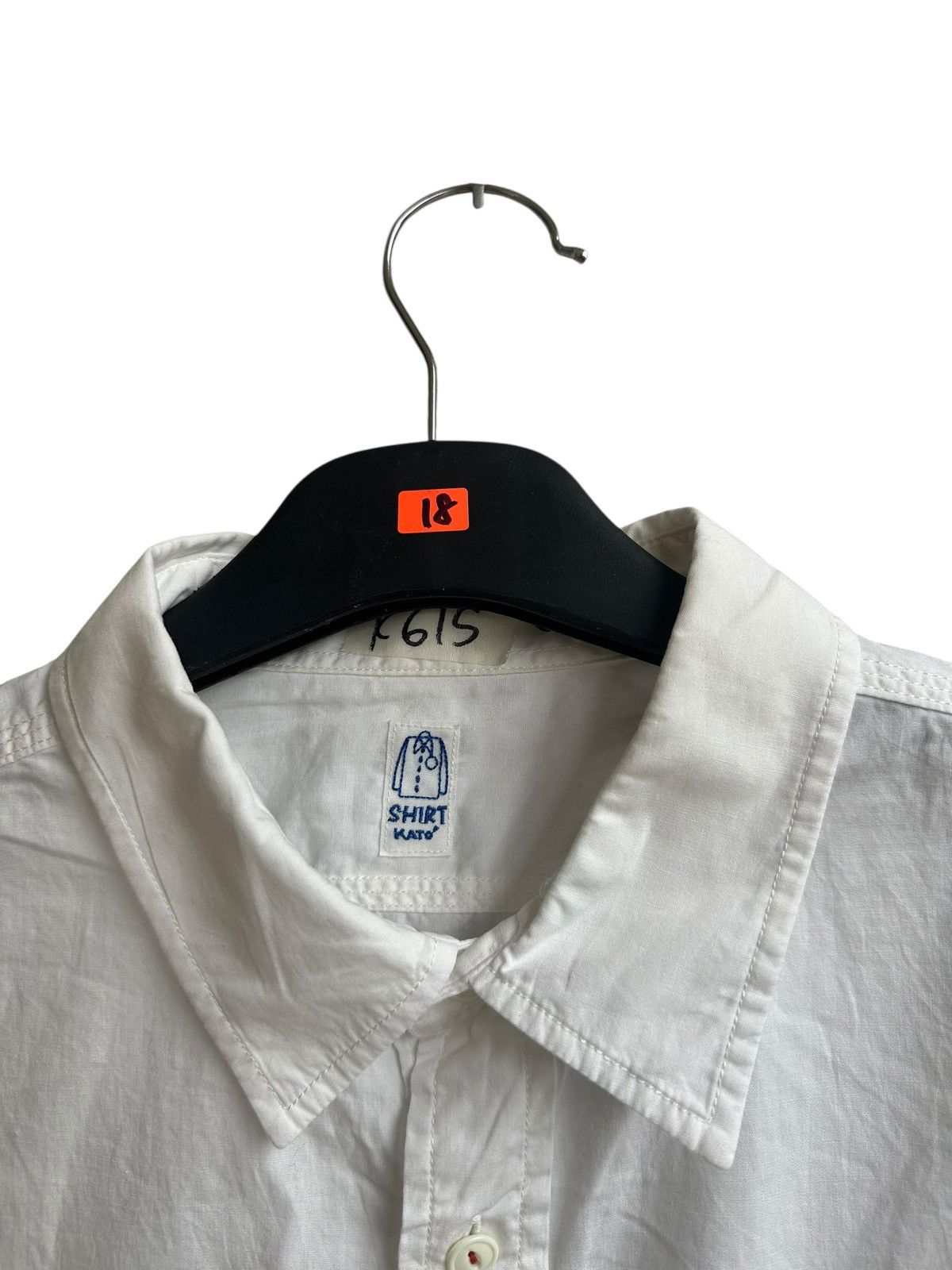 KATO Kato White Button-Up Work Shirt — Dual Chest Pockets Size US XL / EU 56 / 4 - 3 Thumbnail