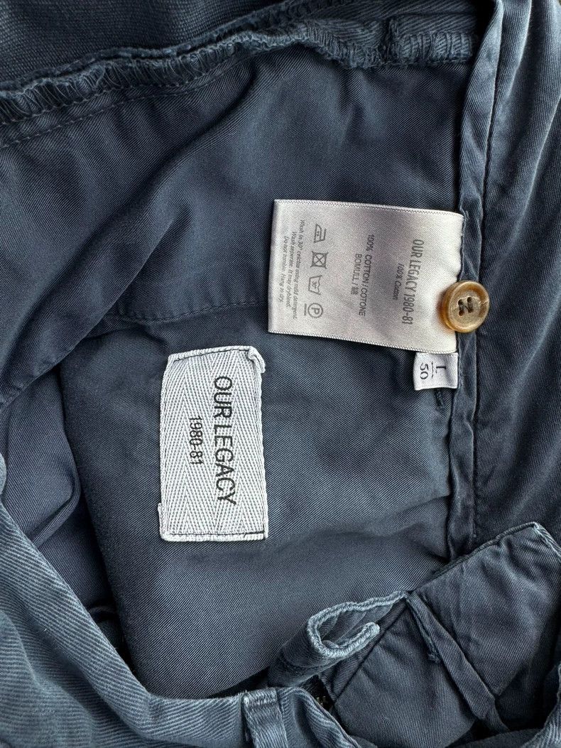 Our Legacy our legacy size 50 Men's blue washed trousers 2502-Nextarro Size US 33 - 7 Thumbnail