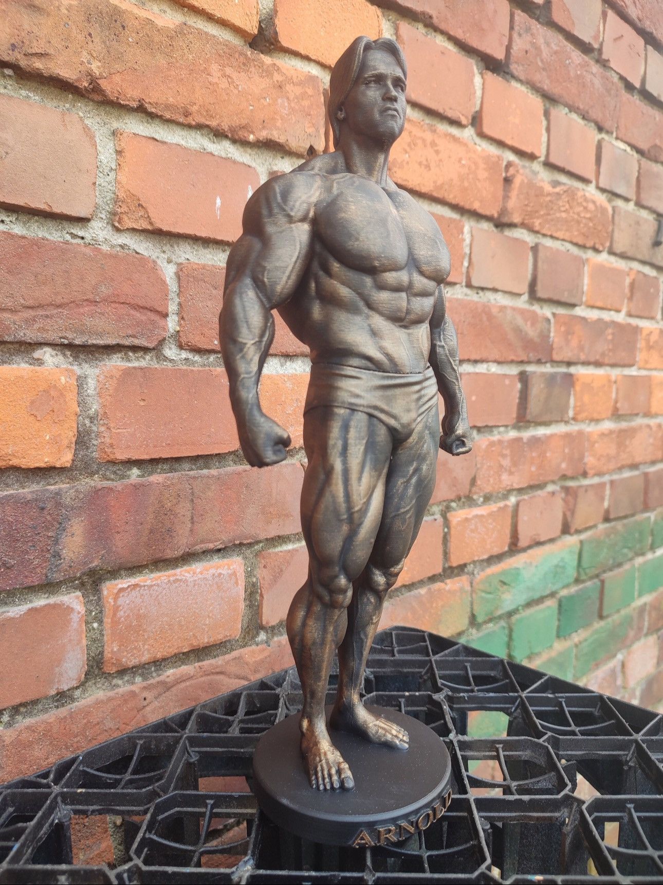 Other Gym statue Arnold Schwarzenegger 37cm Size ONE SIZE - 2 Thumbnail