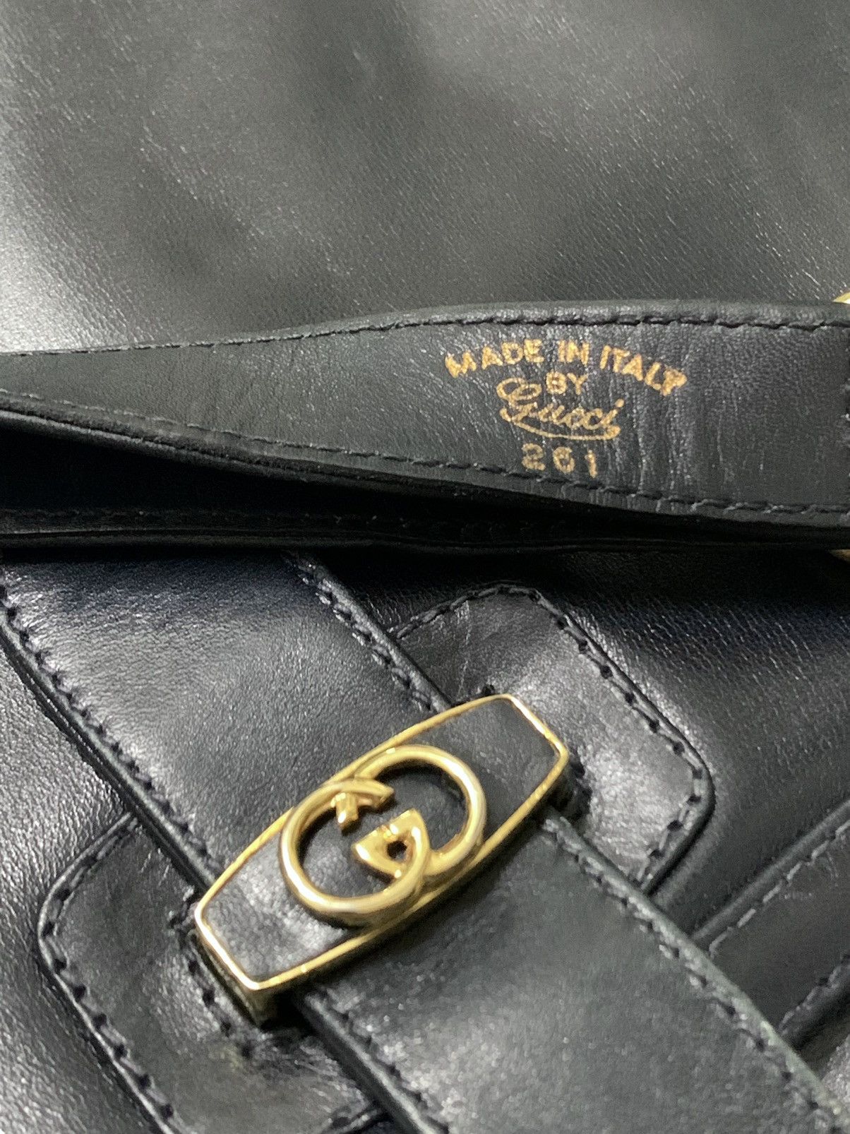 Gucci Vintage leather Gucci Shoulder Bag Size ONE SIZE - 6 Thumbnail