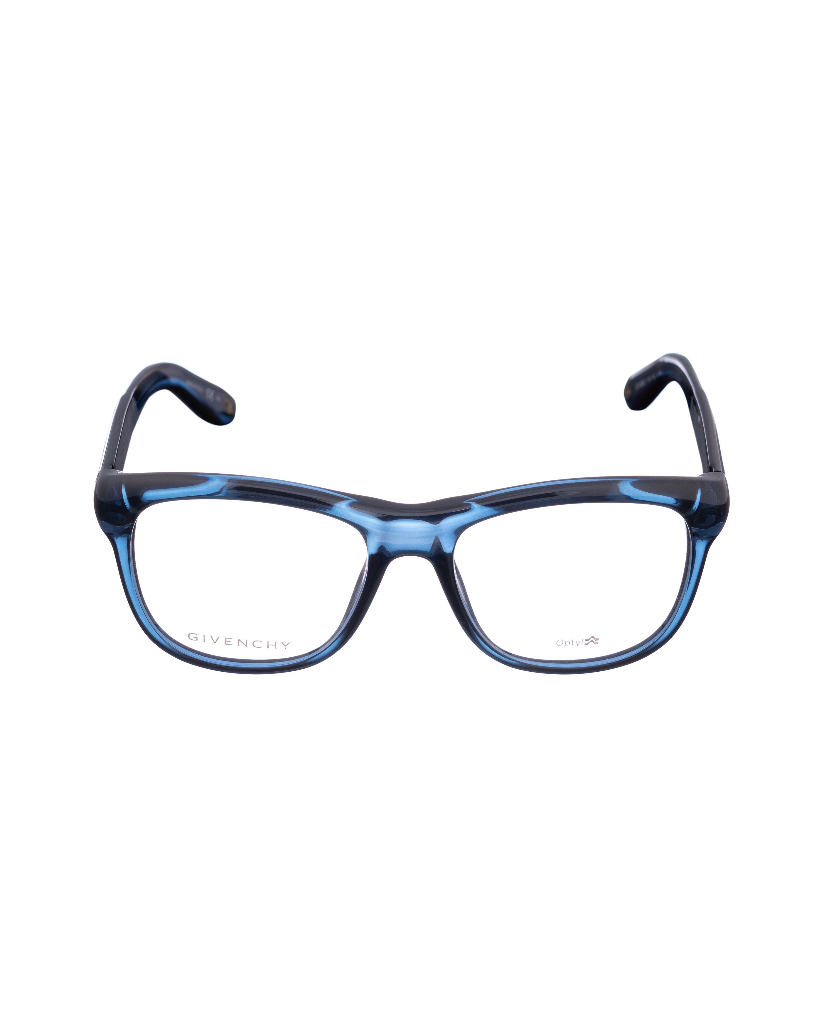 Givenchy Givenchy 00s Bold Nerdy Navy Blue Glasses Size ONE SIZE - 1 Thumbnail