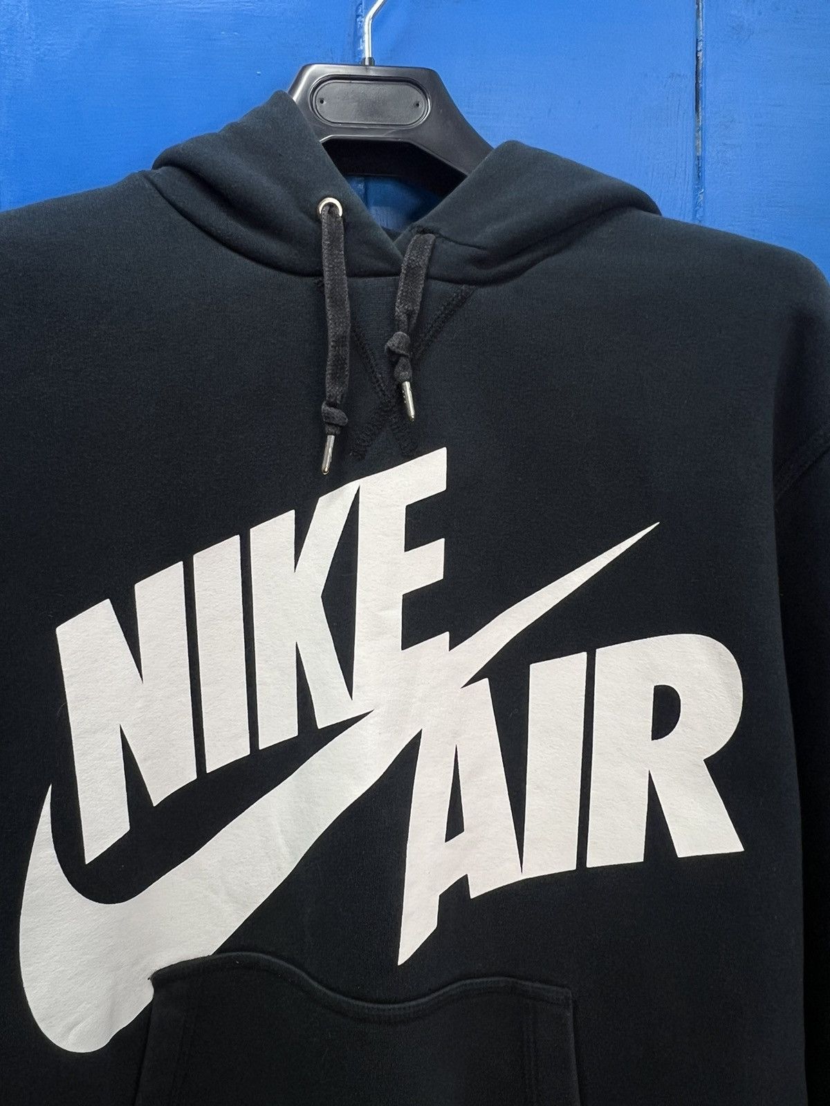 Nike × Vintage Nike Vintage Hoodie Big Logo swooch Size US L / EU 52-54 / 3 - 5 Thumbnail
