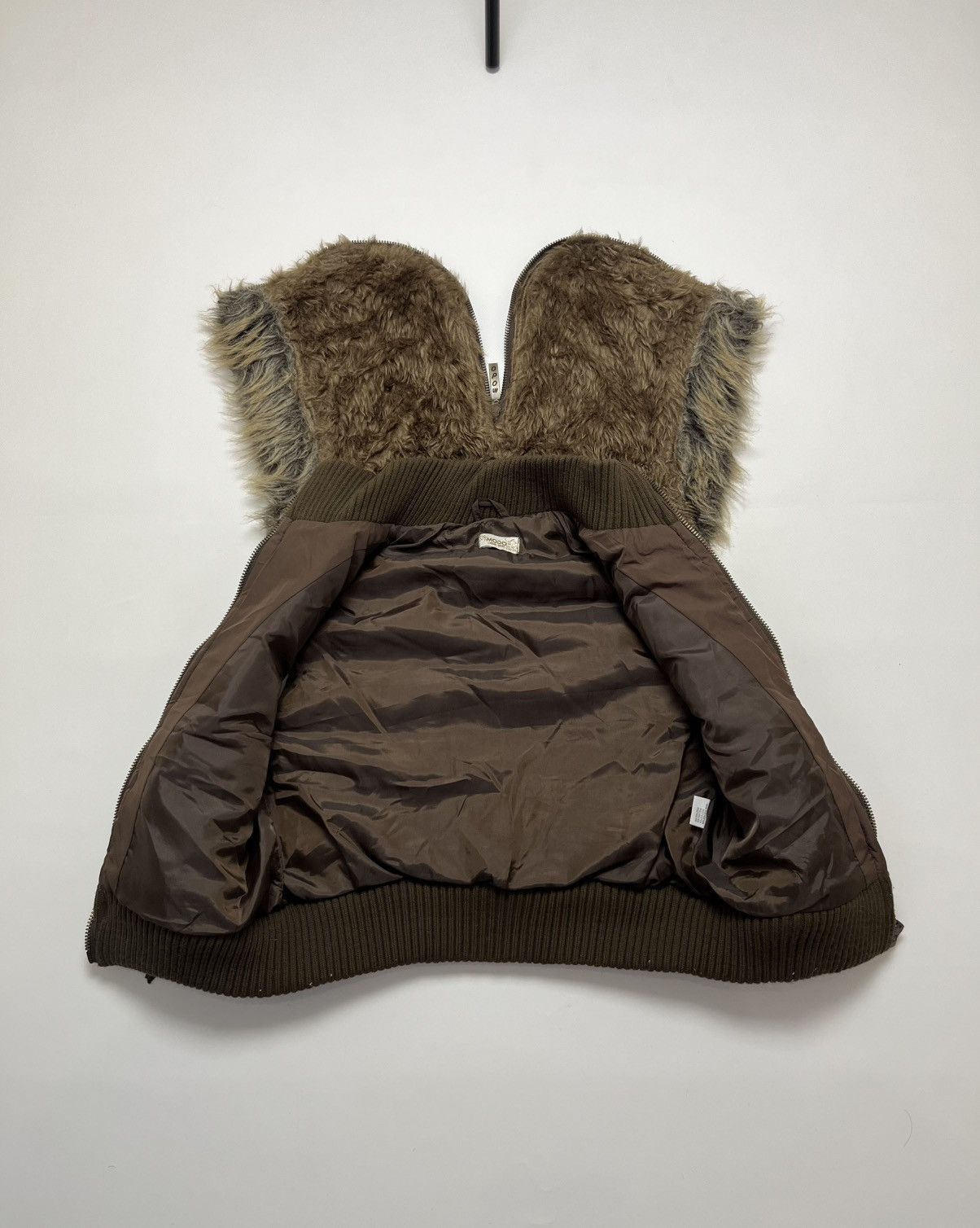 Hysteric Glamour × Undercover Military LGB If Six Was Nine Style Faux Fur Zip Vest Jacket Size US S / EU 44-46 / 1 - 8 Thumbnail