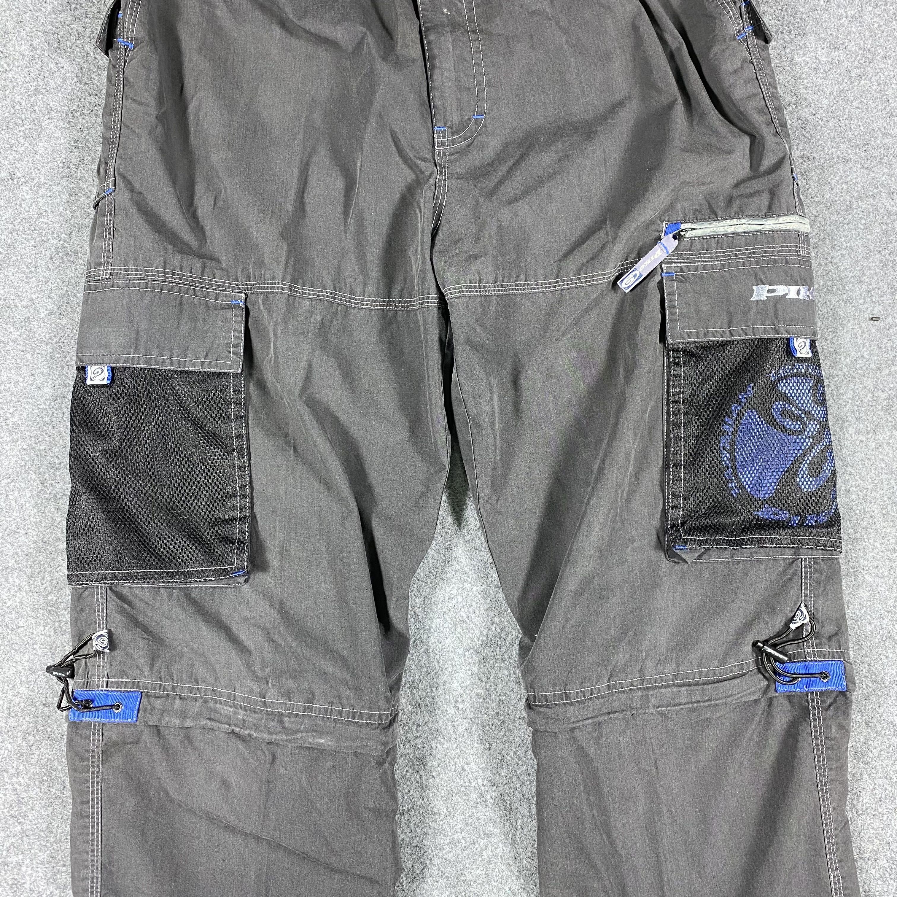 Japanese Brand Japanese Faded Piko Multipocket Tactical Cargo Pants Size US 28 / EU 44 - 4 Thumbnail