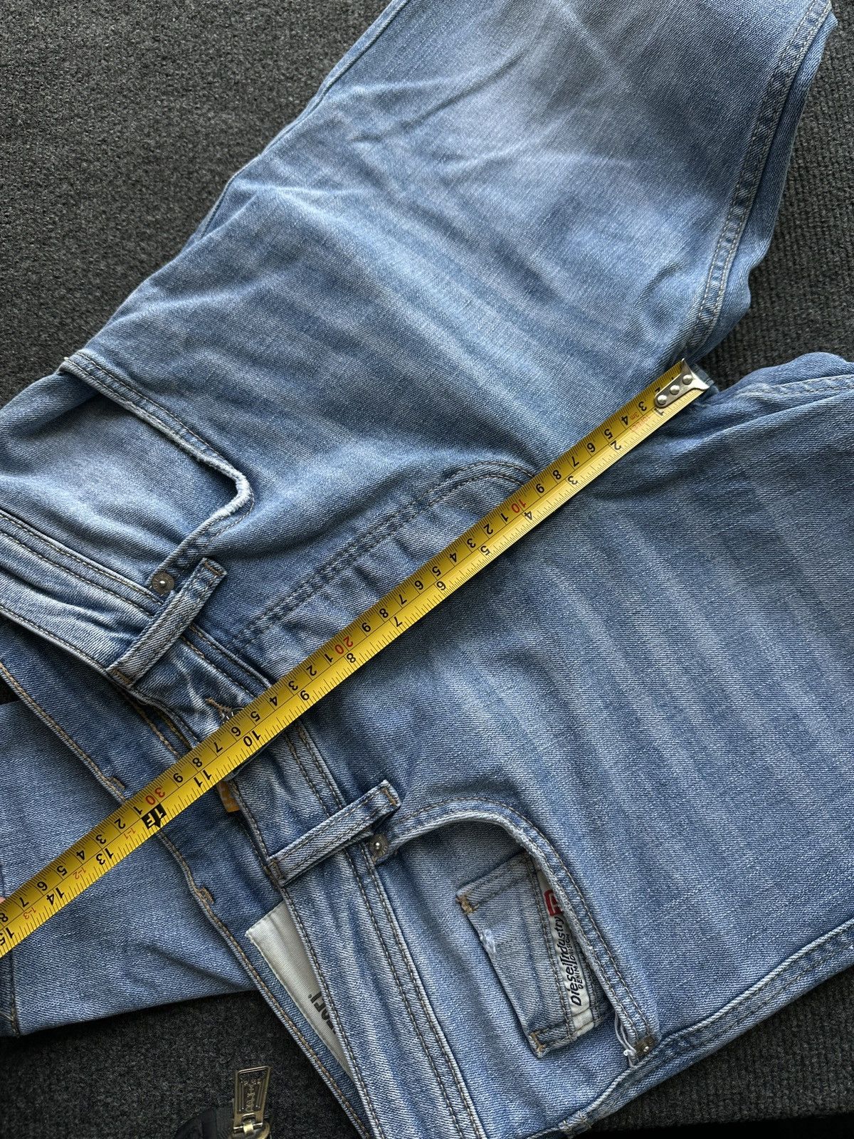 Diesel 🚨 RARE DIESEL MEN DENIM JEANS AVANT GARDE IFSIXWASNINE Y2K Size US 31 - 23 Thumbnail