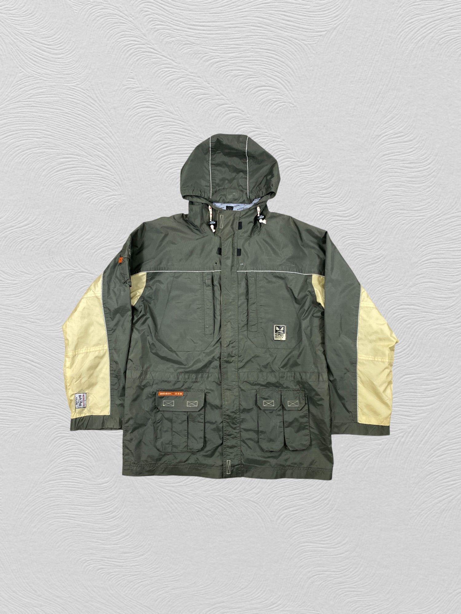 Japanese Brand Vintage Badboy Multi Pocket Windbreaker Jacket- J166 Size US L / EU 52-54 / 3 - 1 Thumbnail