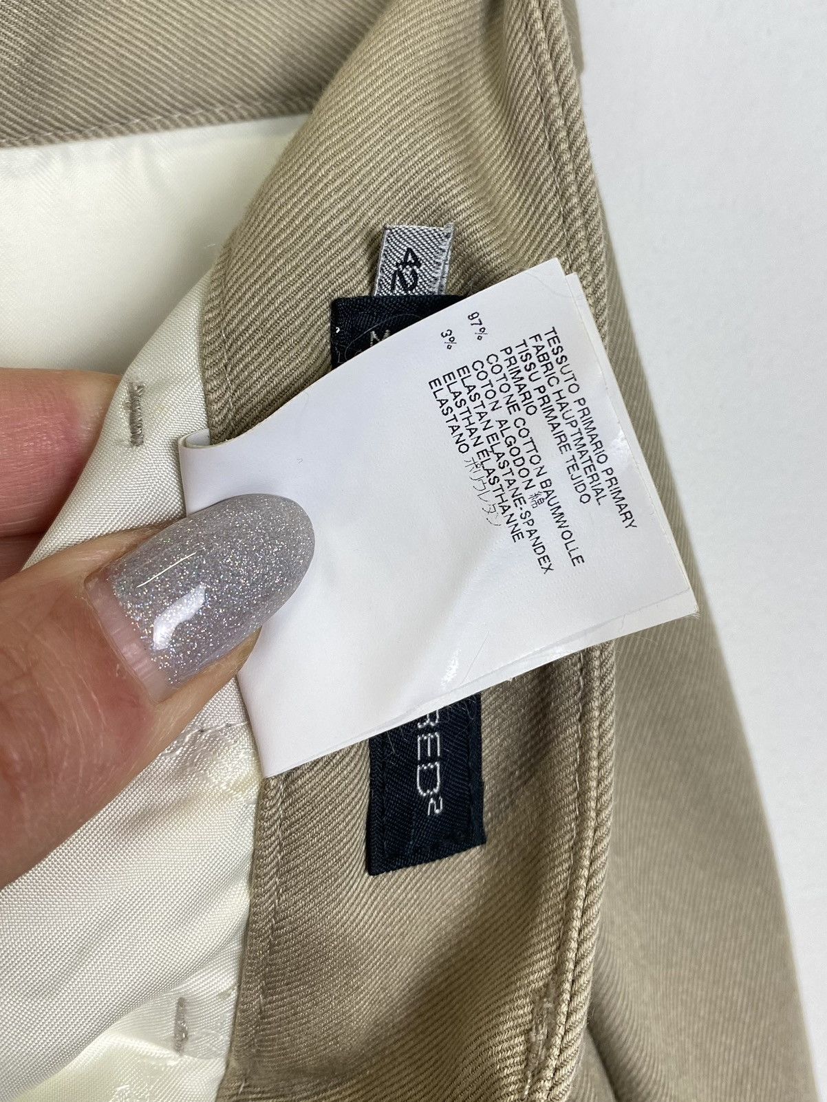 Dsquared2 Dsquared2 Chino Pants Trousers Ladies Size 42 Made in Italy Size 28" / US 6 / IT 42 - 7 Thumbnail