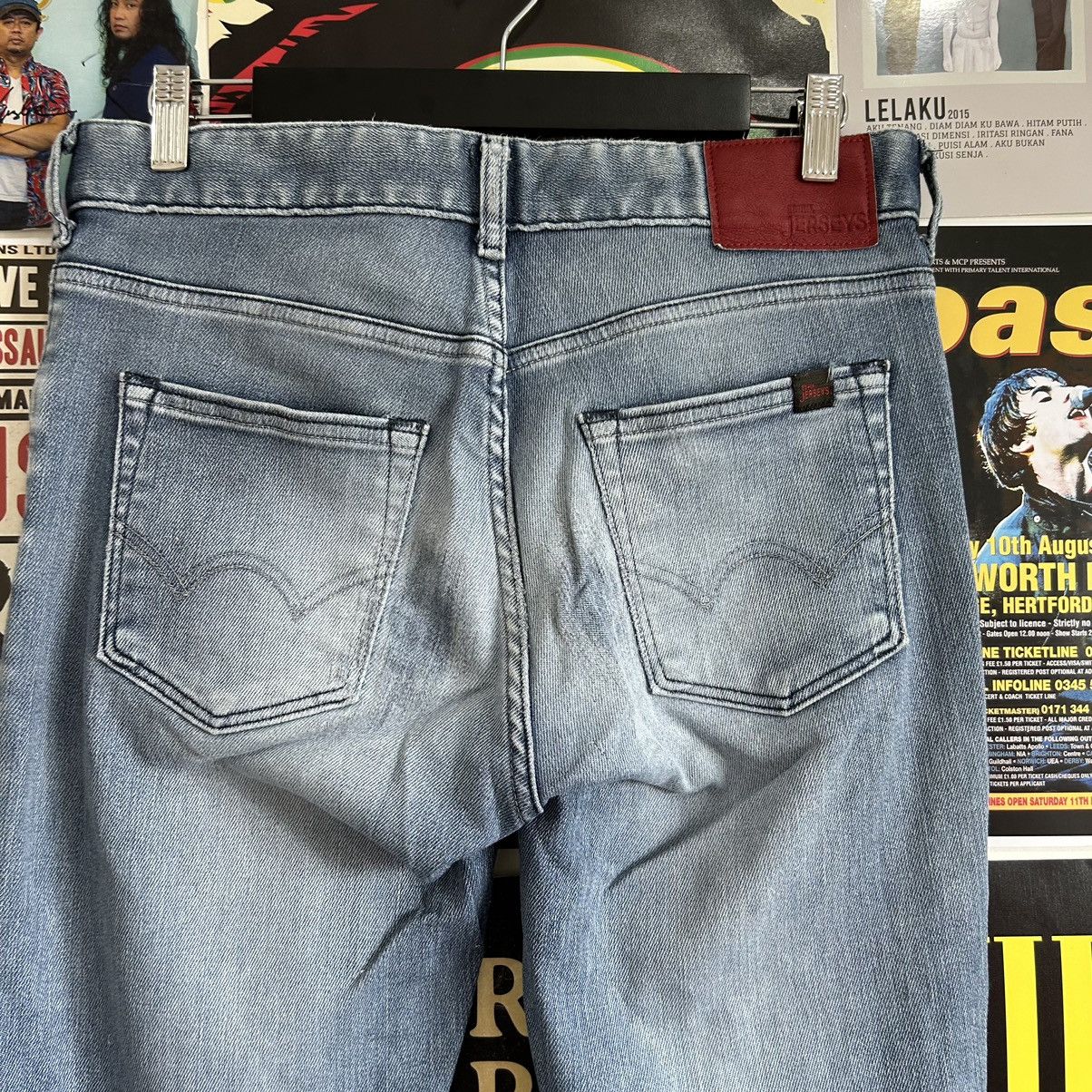 Edwin Vintage Edwin Jerseys Japanese Nice Honeycomb Design Denim Size US 32 / EU 48 - 10 Thumbnail