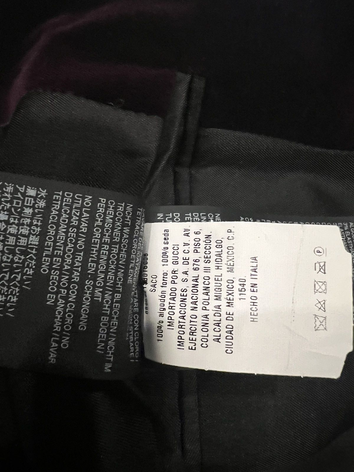 Saint Laurent Paris Saint Laurent men’s velvet gold trim blazer. 52/42. $2990 Size 42R - 13 Thumbnail
