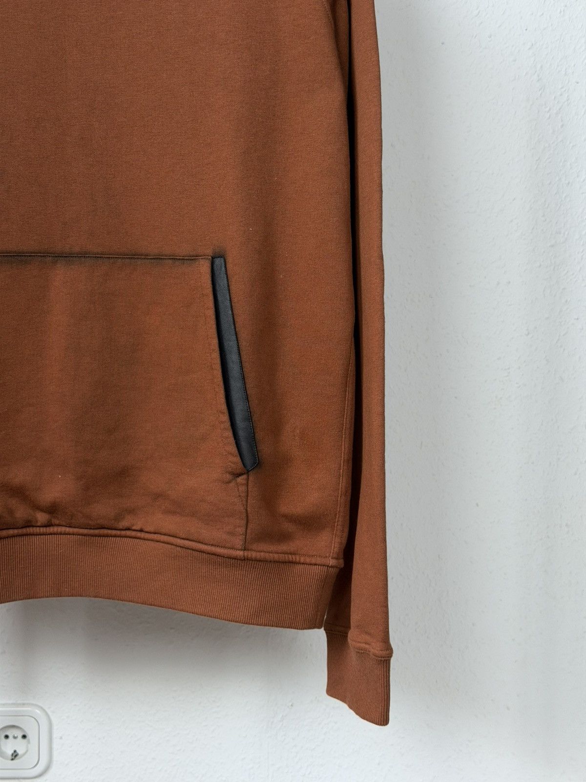 Hermes Hermès Brown Sweatshirt XL Front Pocket Long Sleeve Pullover Size US XL / EU 56 / 4 - 8 Thumbnail