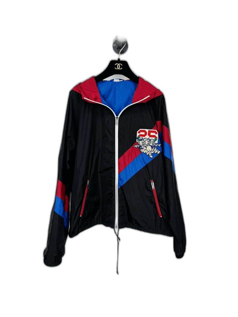 Gucci Gucci Windbreaker Jacket - Size 46 Size L / US 10 / IT 46 - 1 Thumbnail