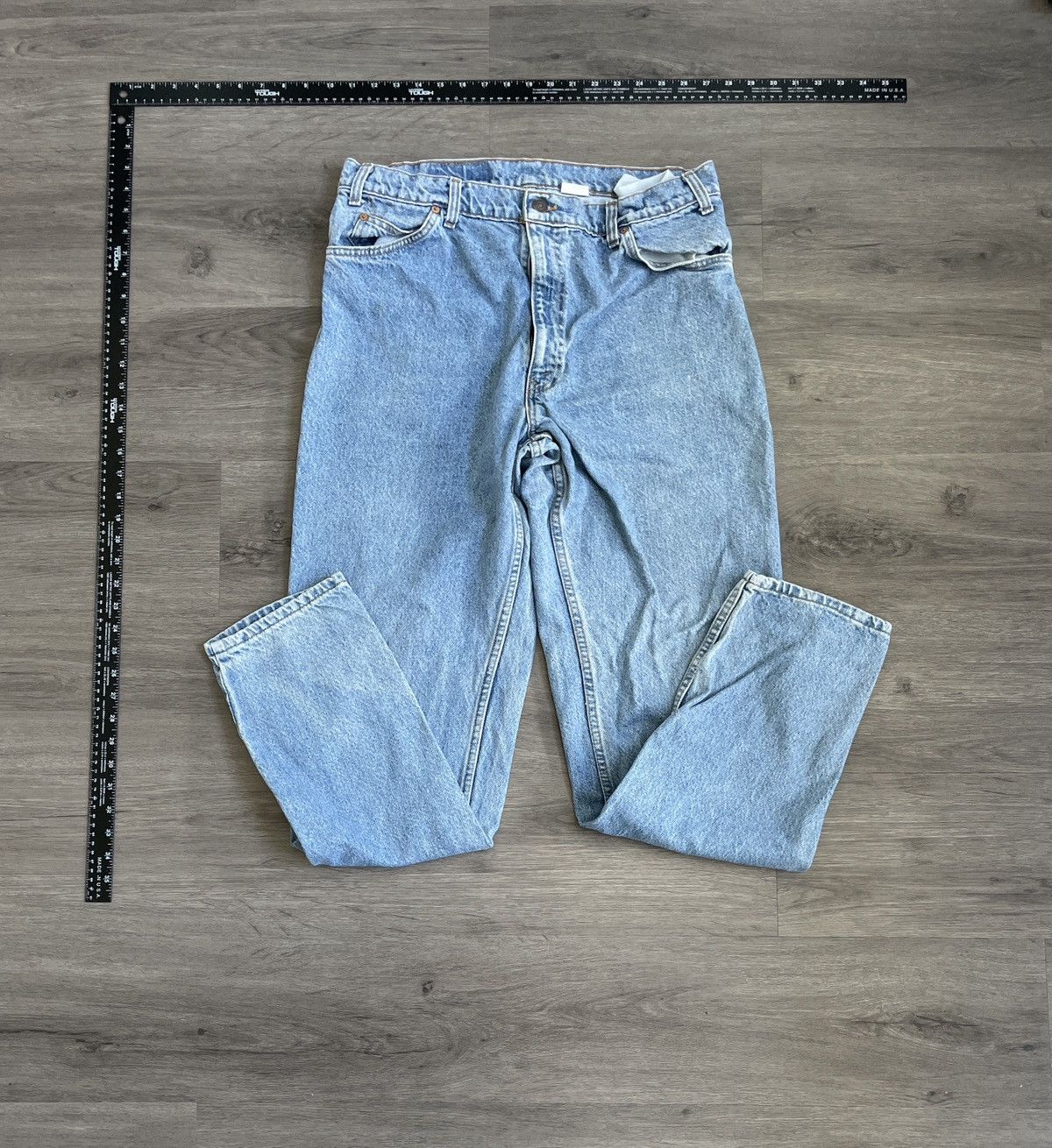 Levi's × Levi's Vintage Clothing × Vintage Vintage Levi’s 505 Orange Tab “Regular Fit” Denim (Sz.36x34) Size US 36 / EU 52 - 4 Thumbnail