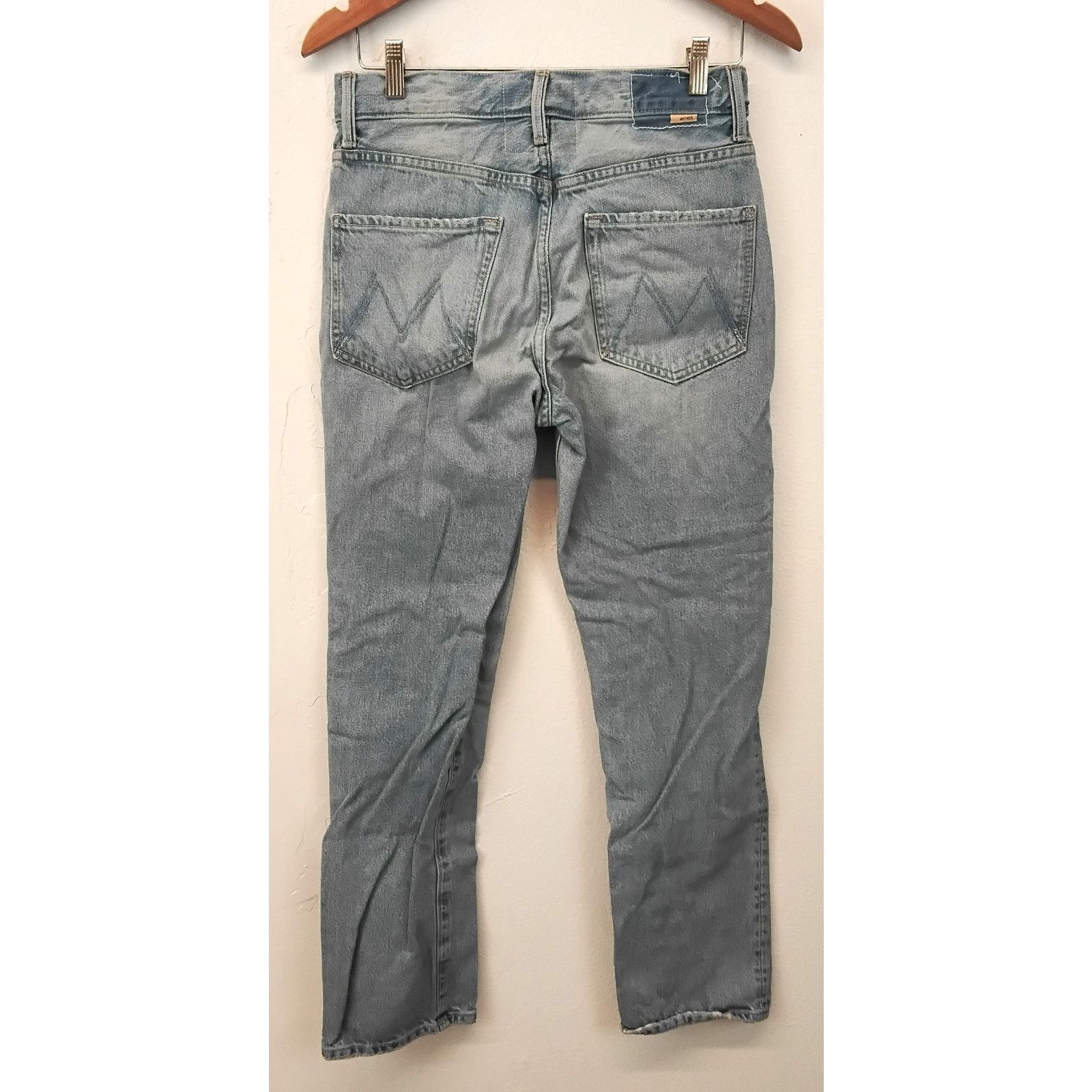 MOTHER Mother Hiker Hover Jeans Women's 26 Light Wash High Waist Size 26" / US 2 / IT 38 - 3 Thumbnail