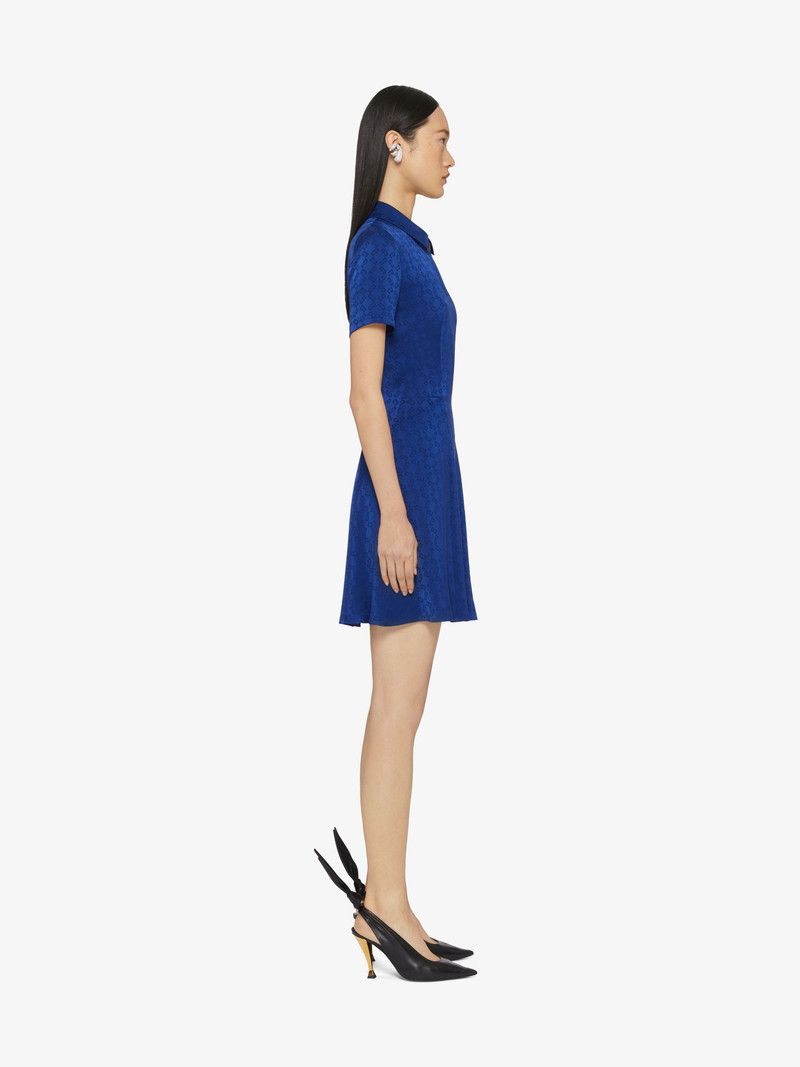 Givenchy o1n1vont0326 Polo Dress in Blue Size XS / US 0-2 / IT 36-38 - 3 Thumbnail