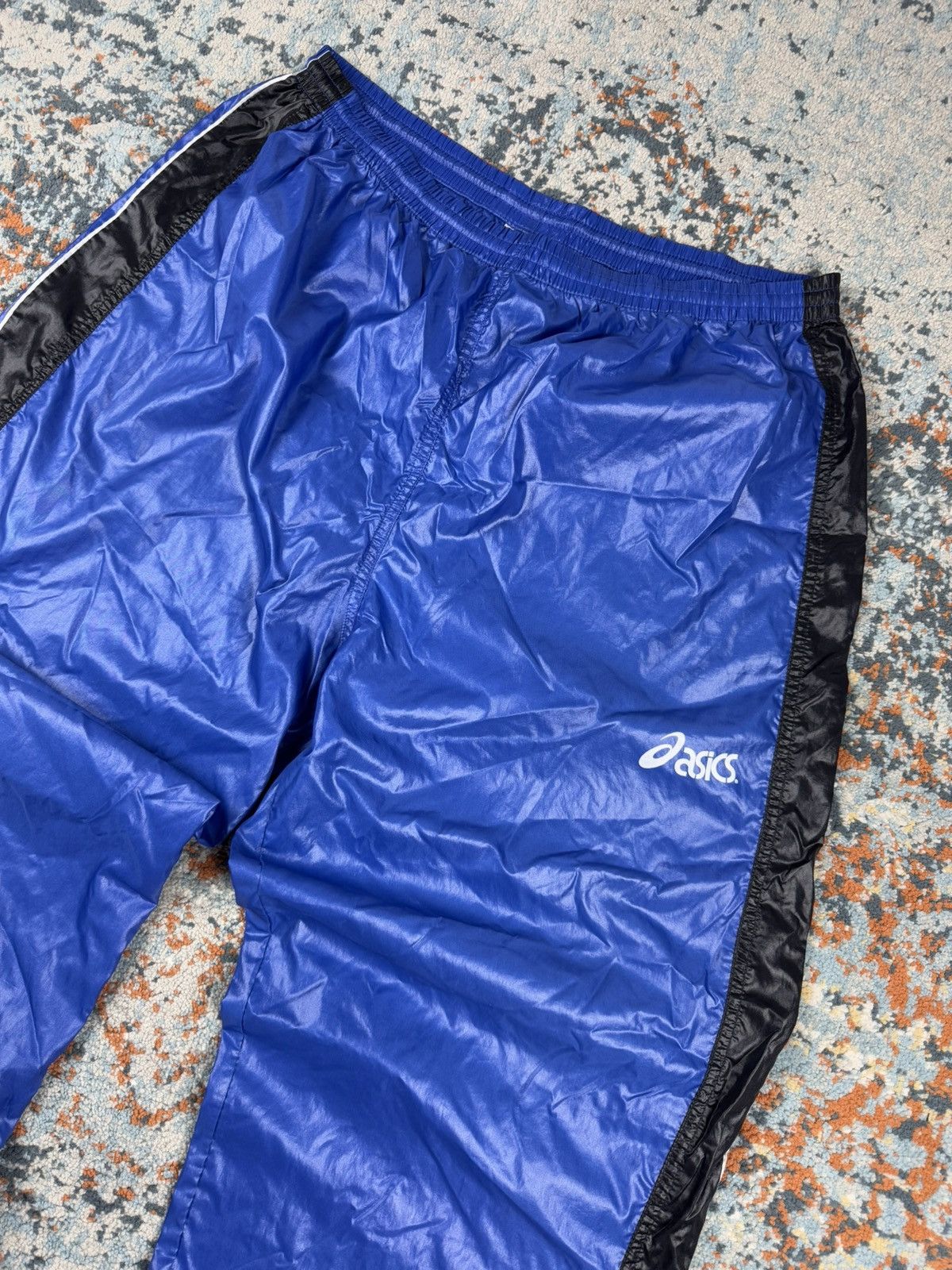 Other Vintage 90s ASICS baggy tracksuit set jacket and pants Size US XXL / EU 58 / 5 - 12 Thumbnail