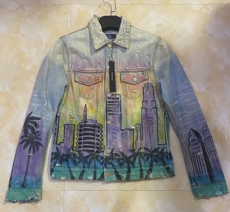 Amiri AMIRI 19ss Metropolitan Rendering Jacket 2412-Nextarrow Size US M / EU 48-50 / 2 - 3 Thumbnail