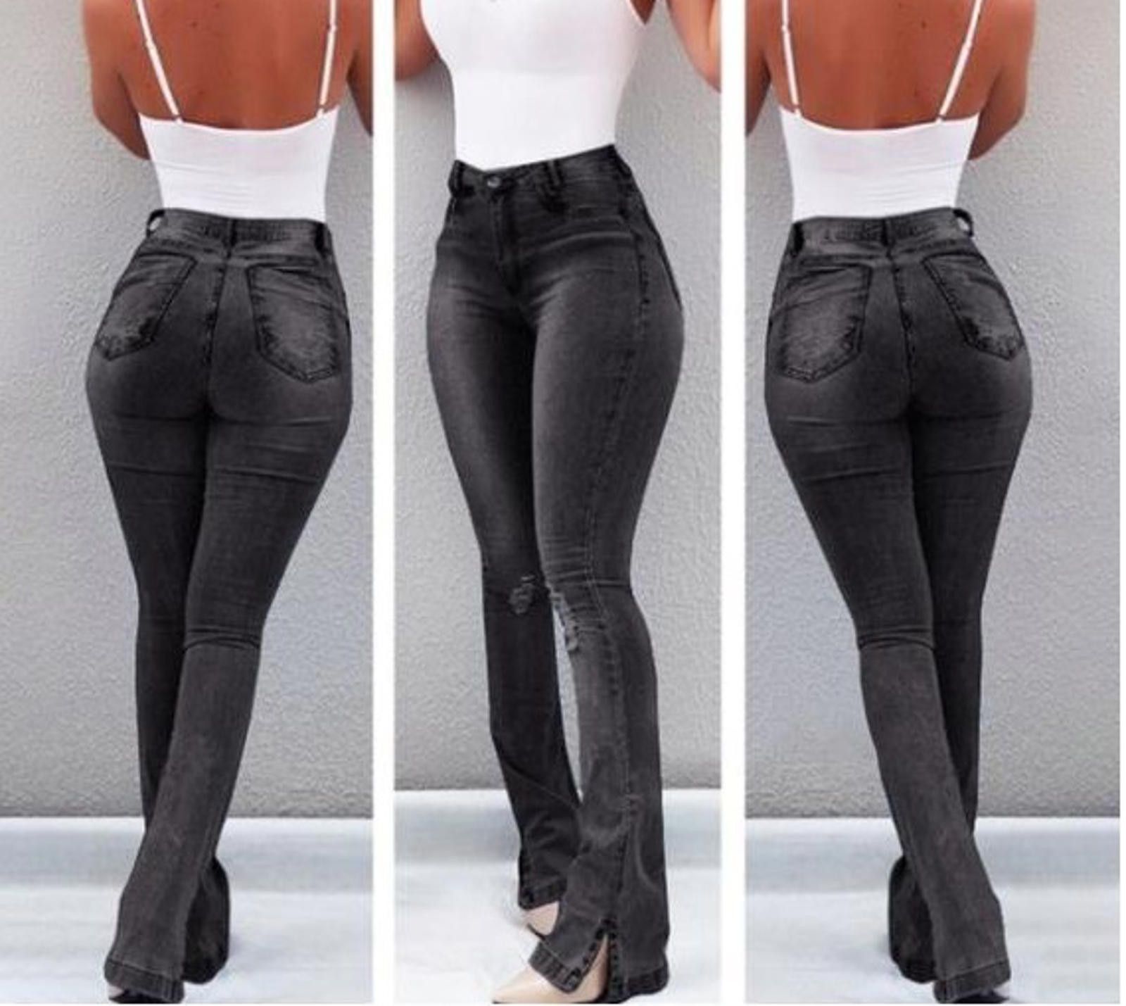 The Unbranded Brand Stretch ripped jeans Size US 32 / EU 48 - 2 Thumbnail