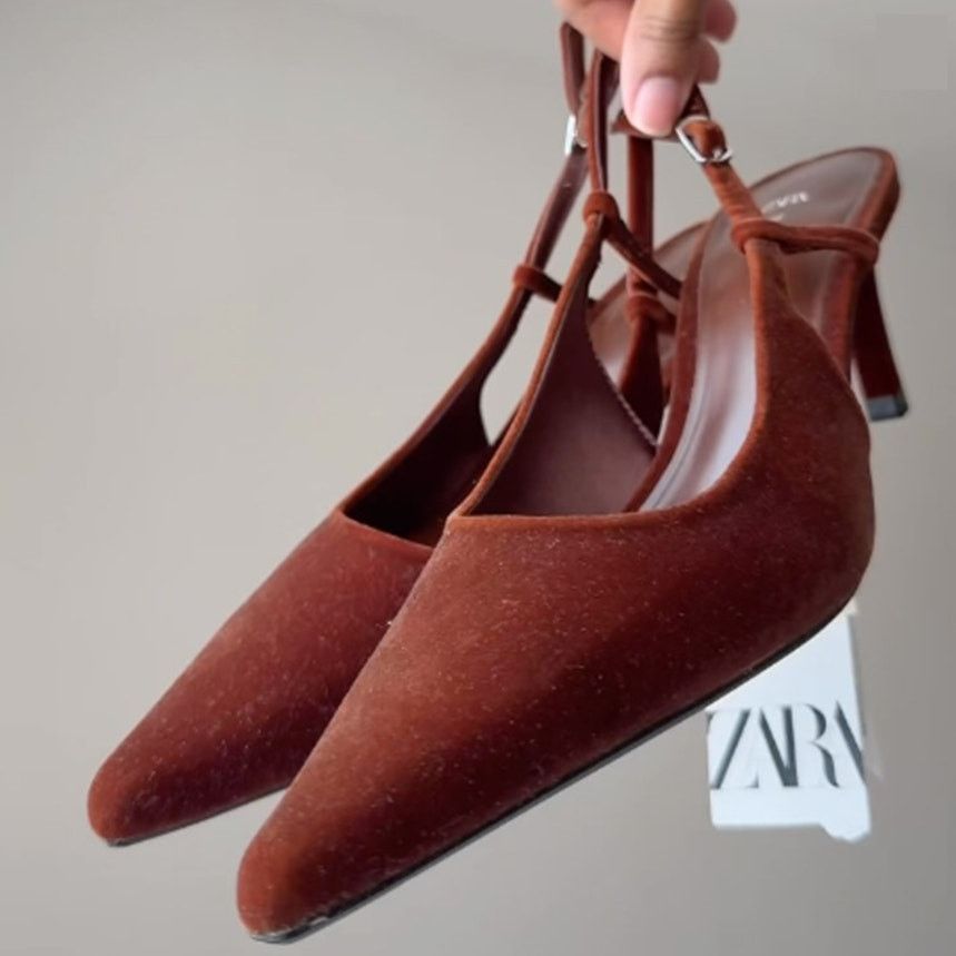 Zara RARE!!! ZARA Pointed Toe Heels NWT Size US 8 / IT 38 - 1 Thumbnail