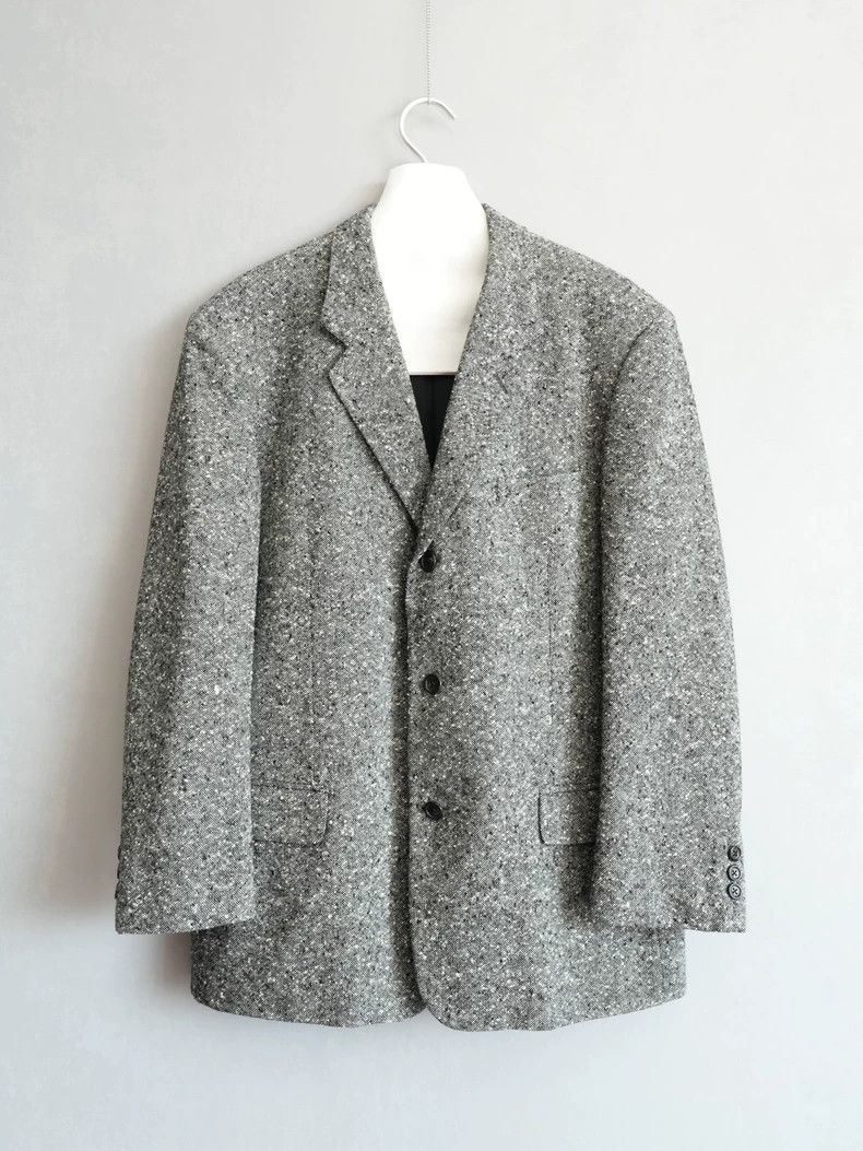 Yohji Yamamoto Black and White Jacket-dmc