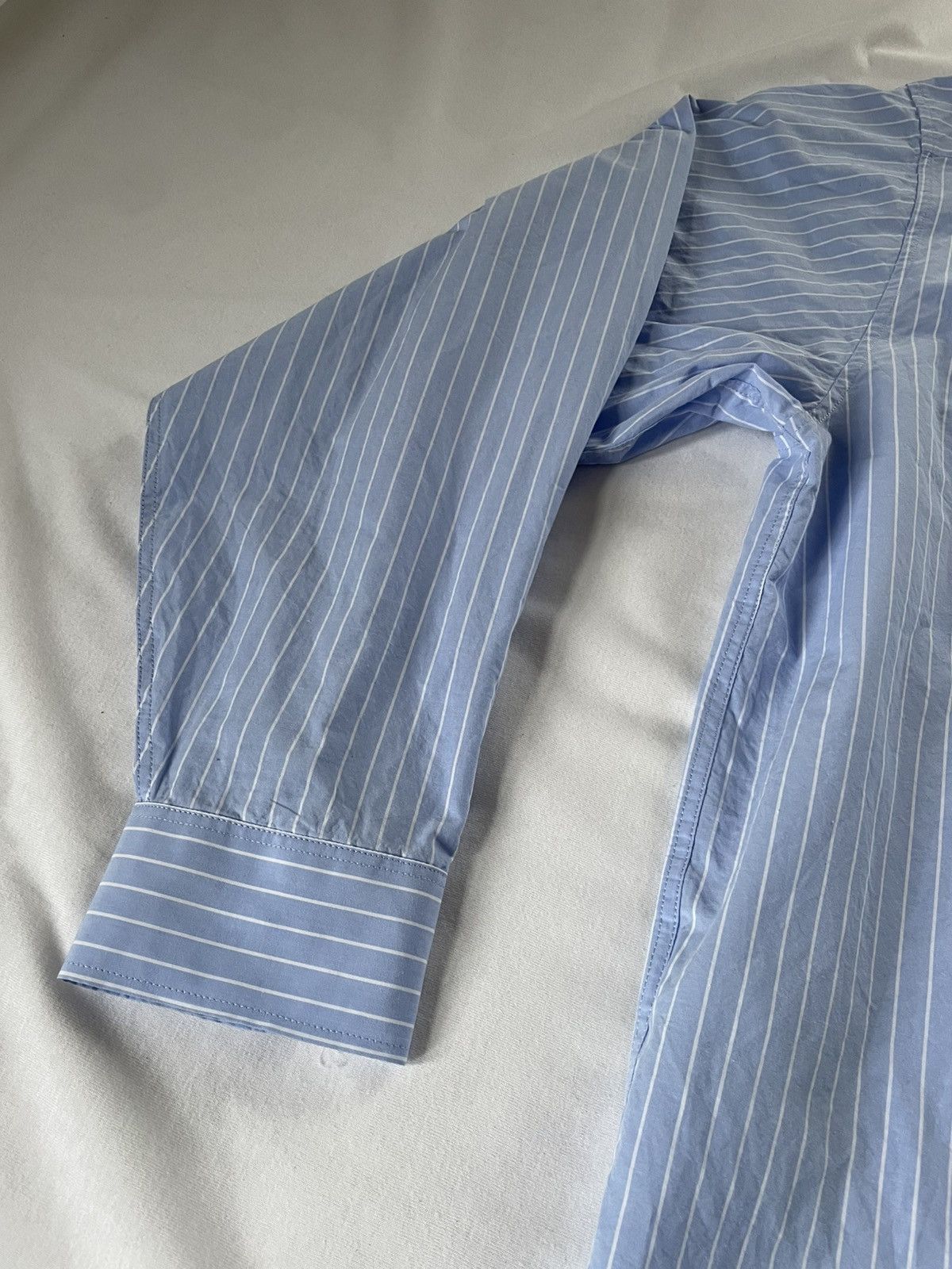 Stussy × Wales Bonner Stussy x Wales Bonner Poplin Shirt - FW25 Size 42L - 13 Thumbnail