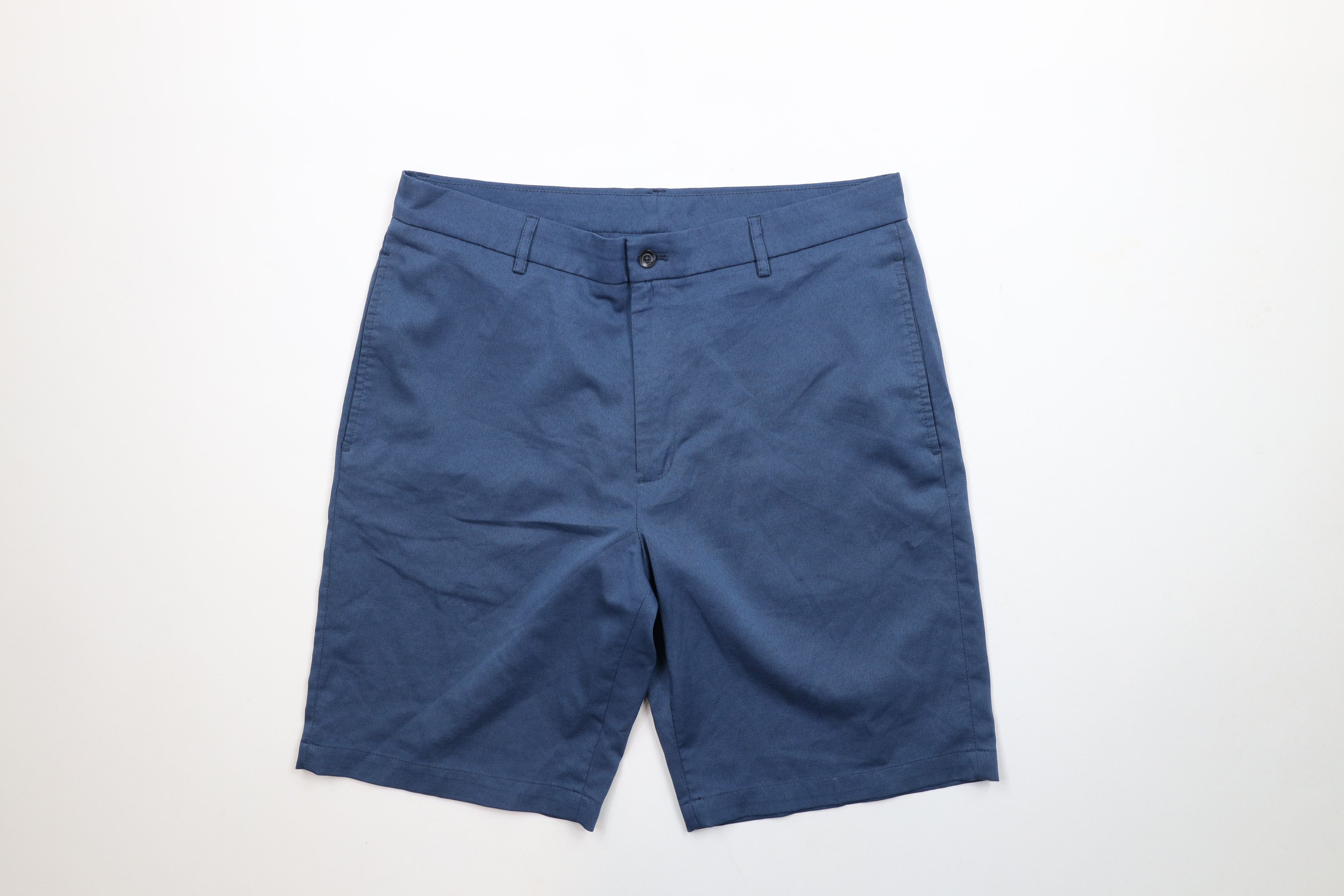Vintage Vintage Y2K Streetwear Tech Golfing Golf Chino Shorts Blue Size US 35 - 1 Thumbnail