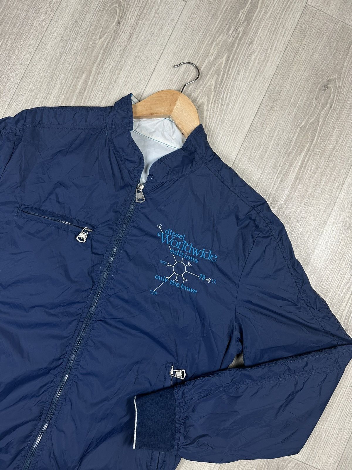 Diesel × Vintage Diesel Glorious Vintage Double Side Light Bomber Jacket Size US L / EU 52-54 / 3 - 2 Thumbnail