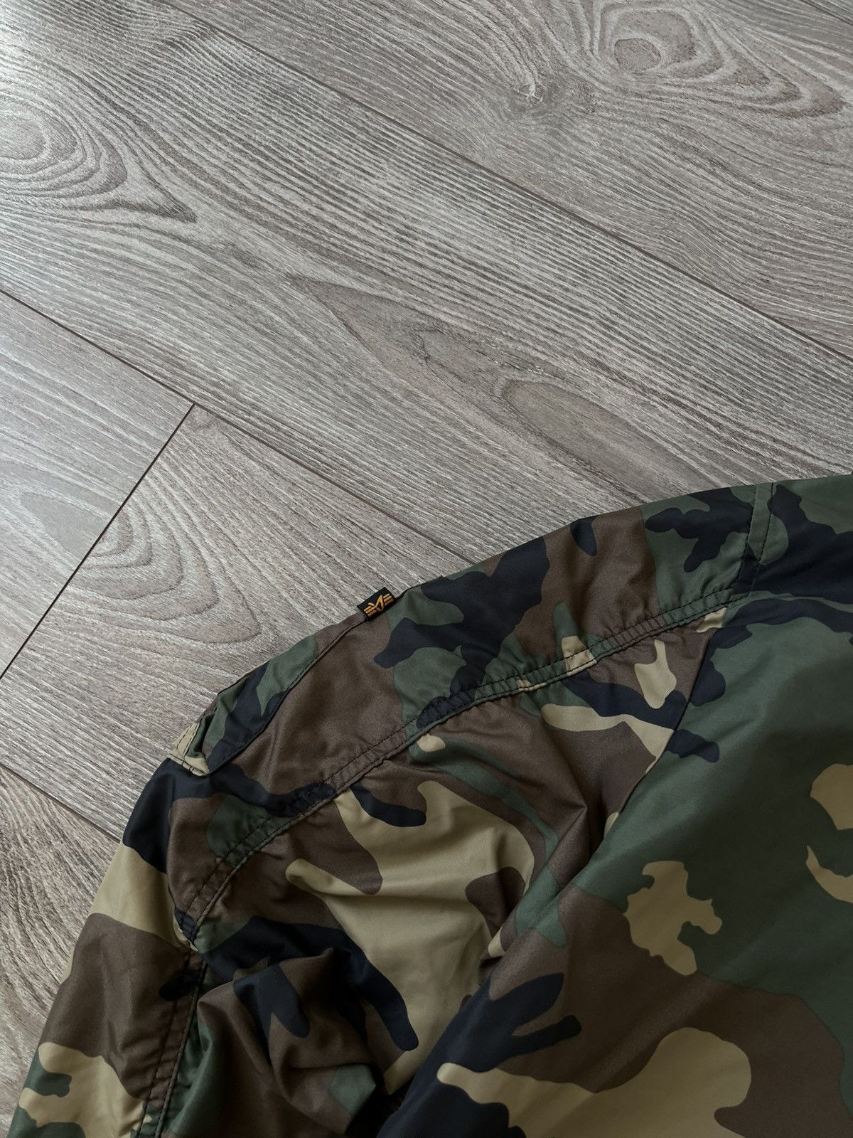 Alpha Industries Alpha Industries Camo Over Logo Printed MA1 Flying Jacket Size US M / EU 48-50 / 2 - 17 Thumbnail