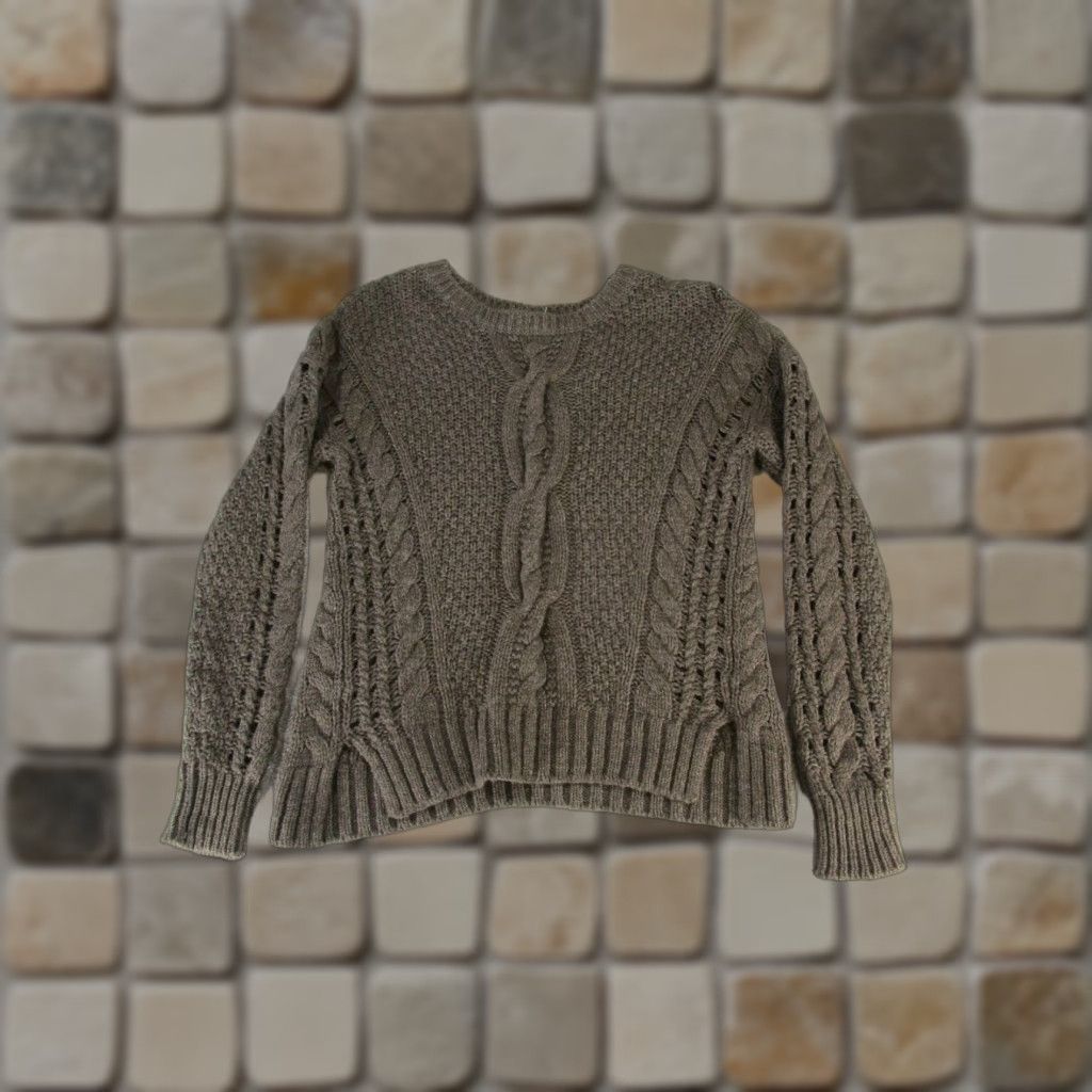 Vince Vince Sweater Womens Small Brown Cable Knit Pullover Size S / US 4 / IT 40 - 1 Thumbnail