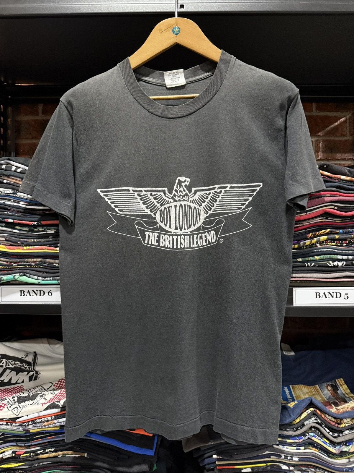 Boy London × Seditionaries × Vintage Vintage 90s Boy London The British Lagend Sun Faded Tee Size US M / EU 48-50 / 2 - 1 Thumbnail