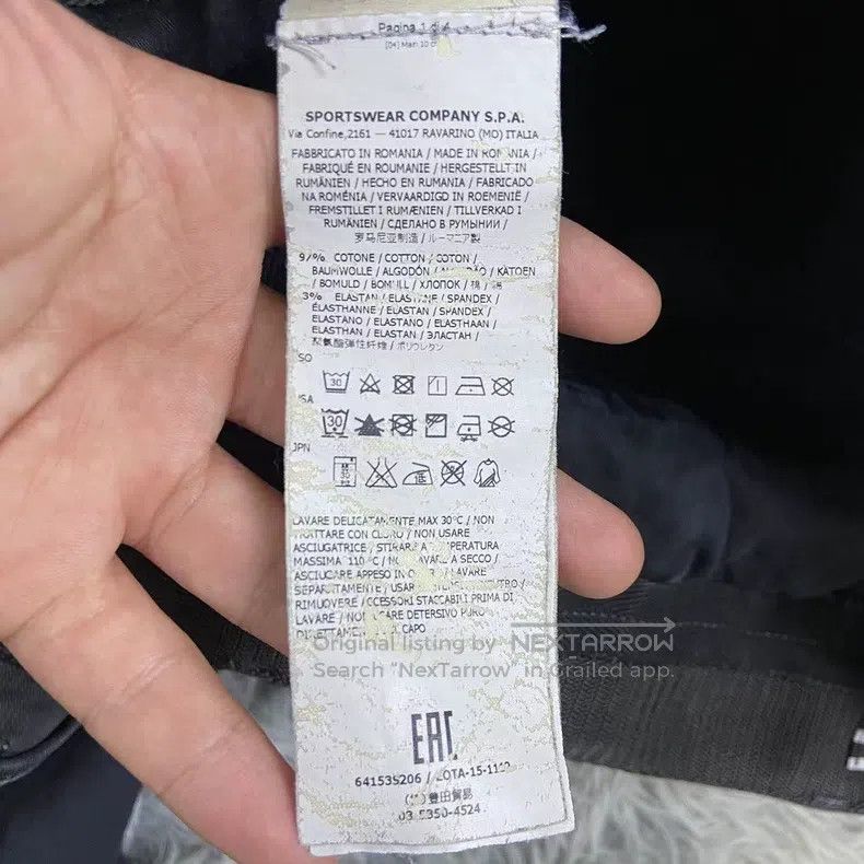 Stone Island Stone Island Washed Distressed Double Pocket Cargo Pants Size US 31 - 4 Thumbnail