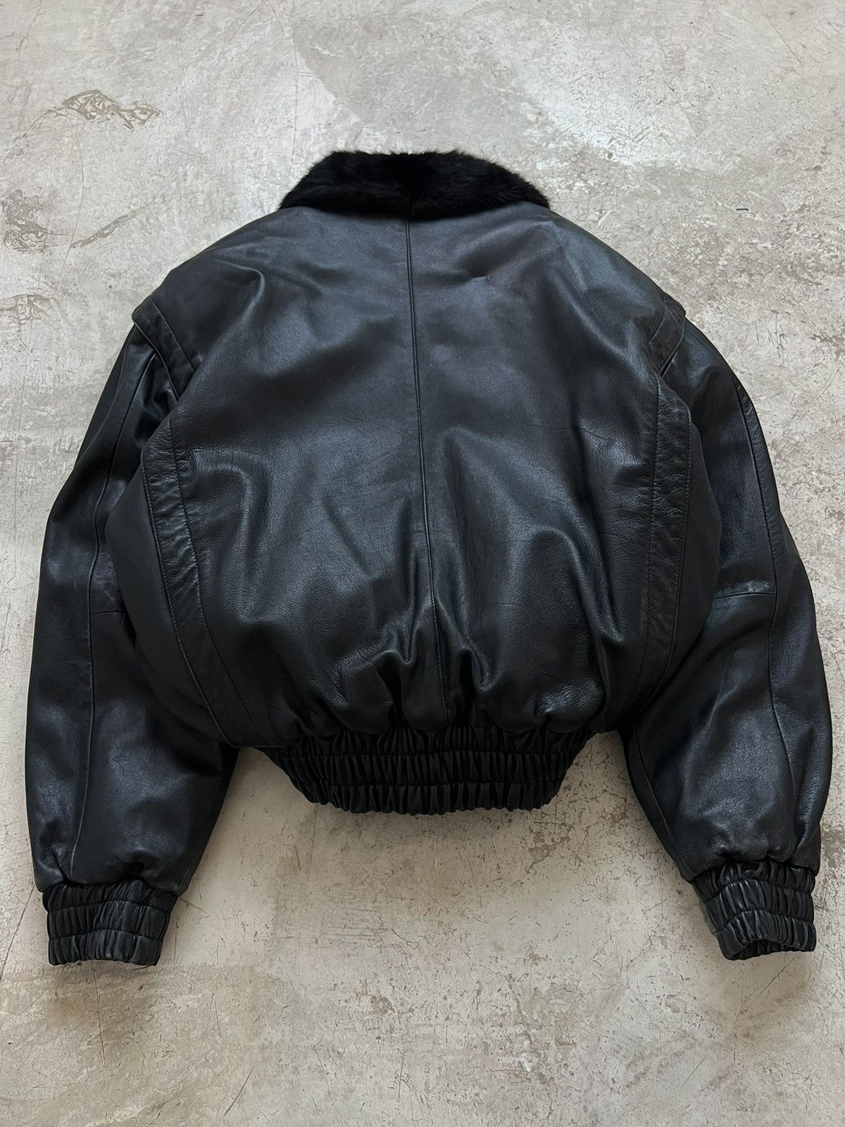 Vintage SOLD* Vintage Leather & Fur Reversible Jacket Size US M / EU 48-50 / 2 - 7 Thumbnail