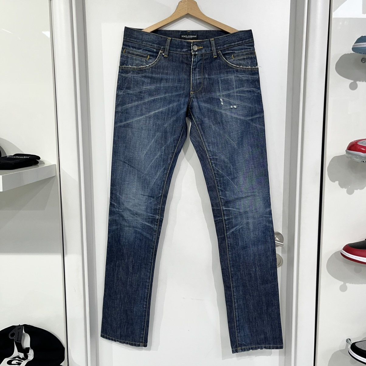 Dolce & Gabbana Dolce & Gabbana Denim Jeans Blue Size US 30 / EU 46 - 1 Thumbnail