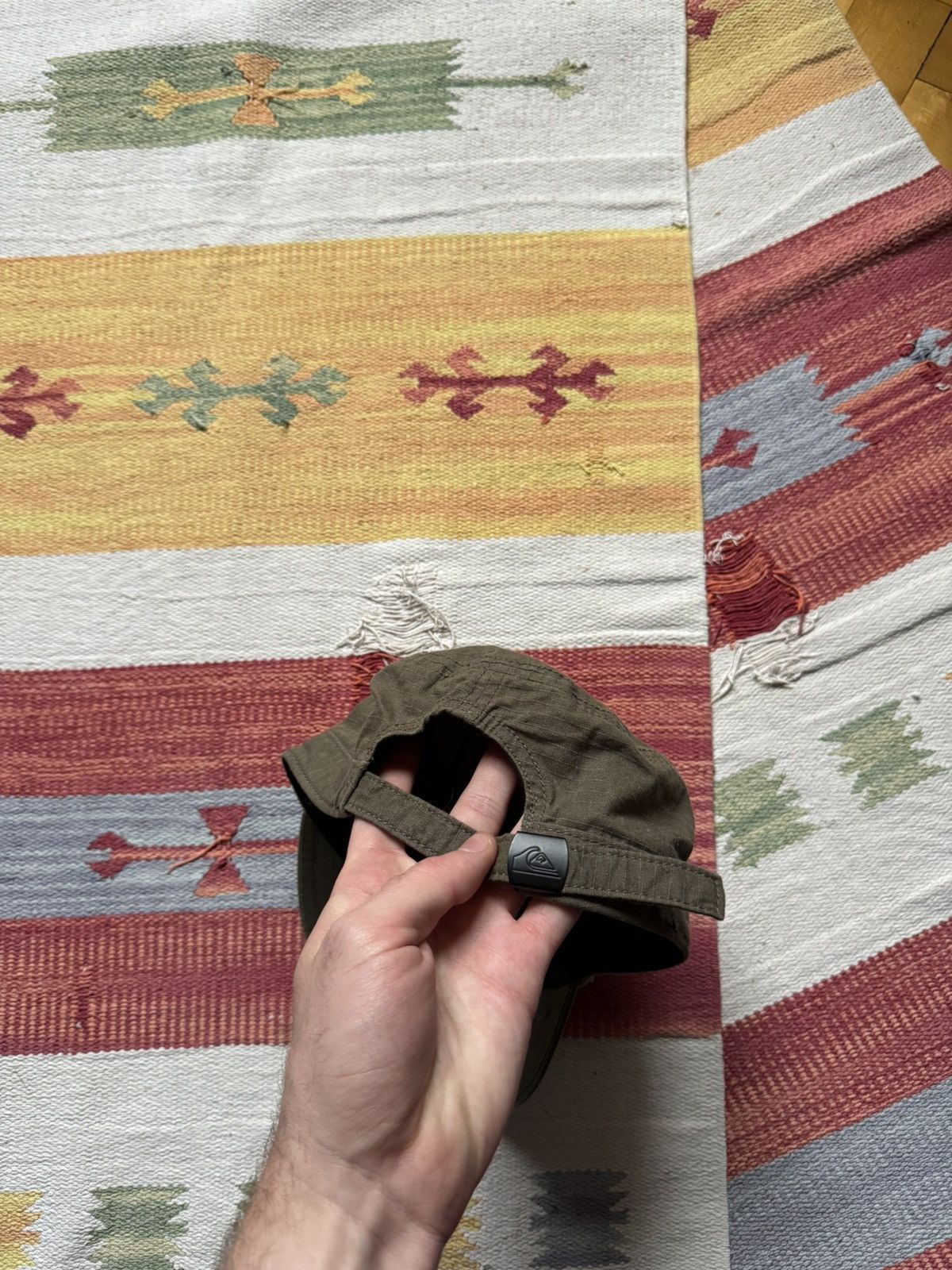 Quiksilver Quiksilver Australia Khaki Military Hat Size ONE SIZE - 5 Thumbnail