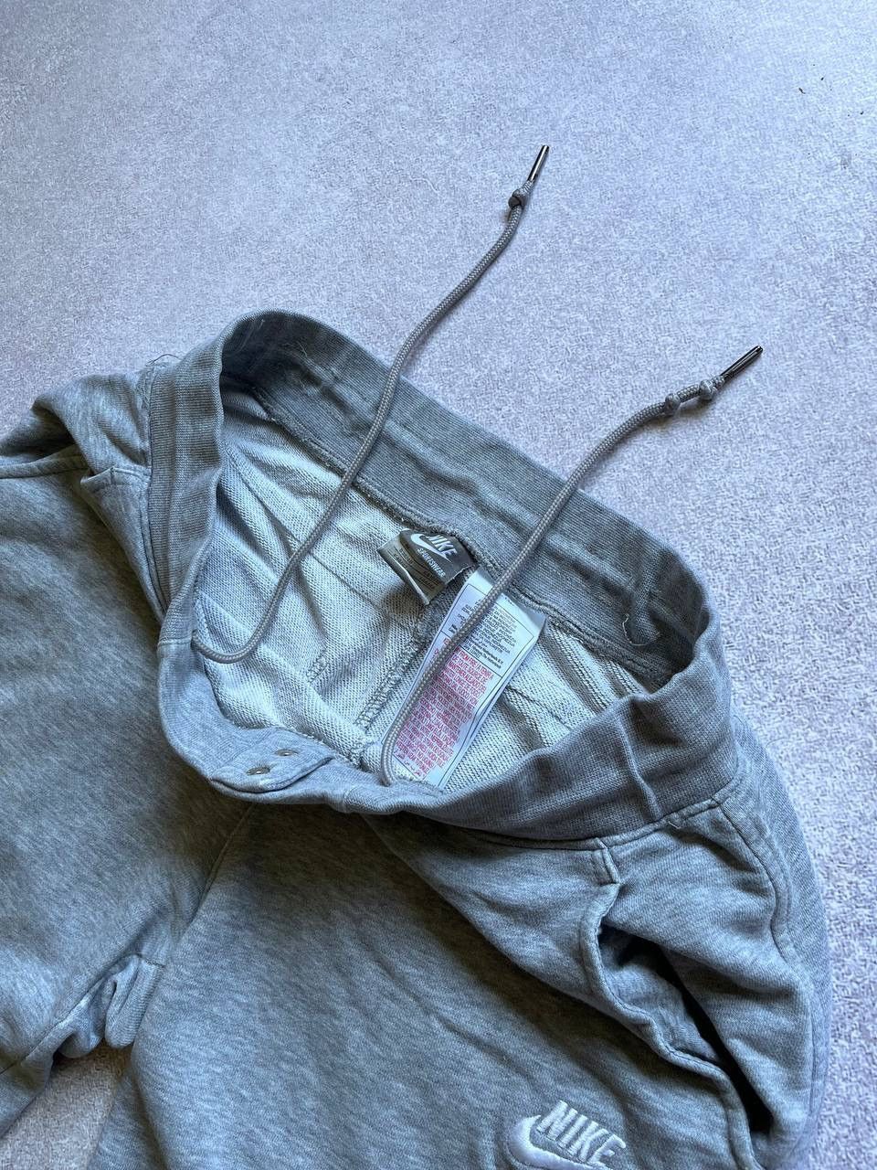 Nike × Vintage Vintage Nike Swoosh Baggy Heavy Cotton Track Pants Y2K m Size US 32 / EU 48 - 6 Thumbnail