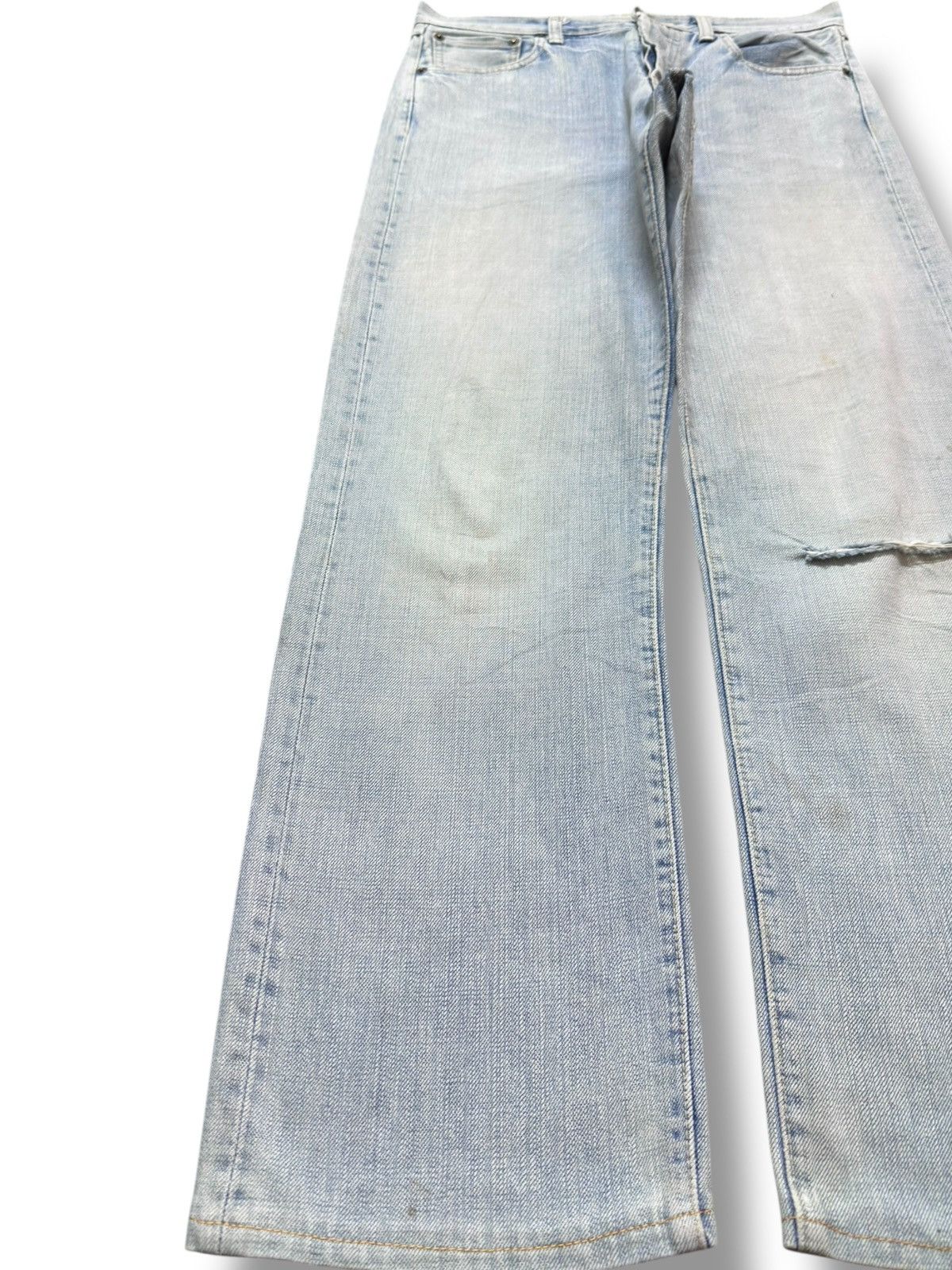 Jacob Holston Vintage Genuine Houston Faded Grunge Distressed Denim Size US 30 / EU 46 - 3 Thumbnail