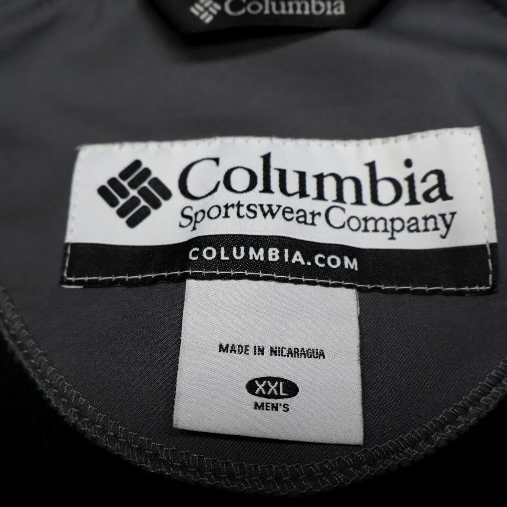 Rains Columbia Jacket Mens XXL Grey Softshell Rain Wind Full Zip Hooded Outdoor Hiking Size US XXL / EU 58 / 5 - 7 Thumbnail