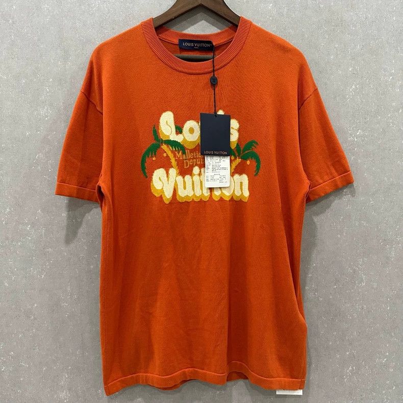 Louis Vuitton Louis Vuitton Coconut tree knitted short sleeve Size US M / EU 48-50 / 2 - 1 Thumbnail