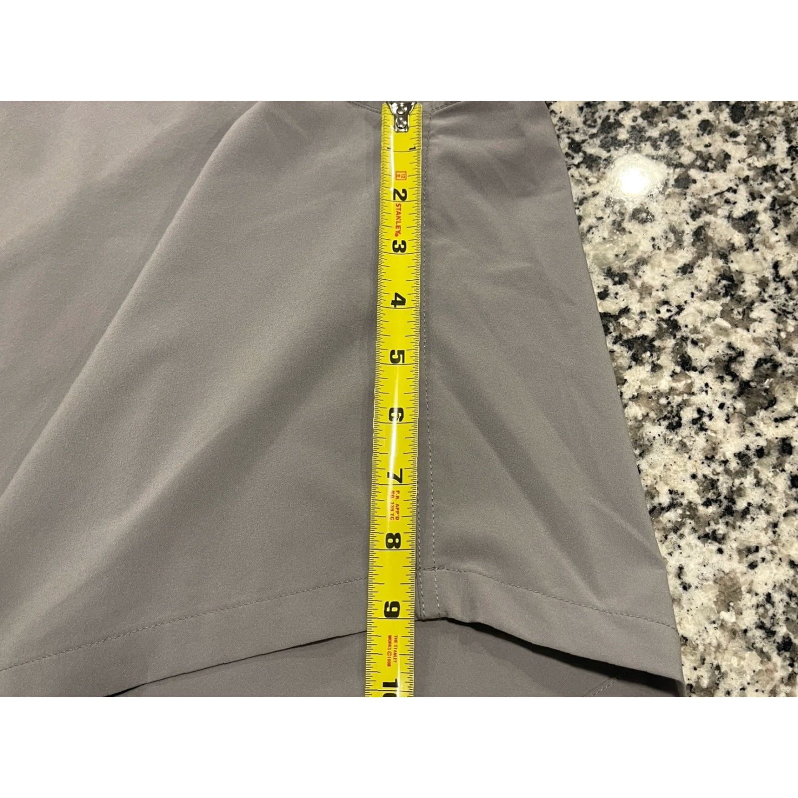 Vintage Free Fly Shorts Mens 42 Gray Hybrid II Performance 9" Stretch Chinos Size US 42 / EU 58 - 5 Thumbnail