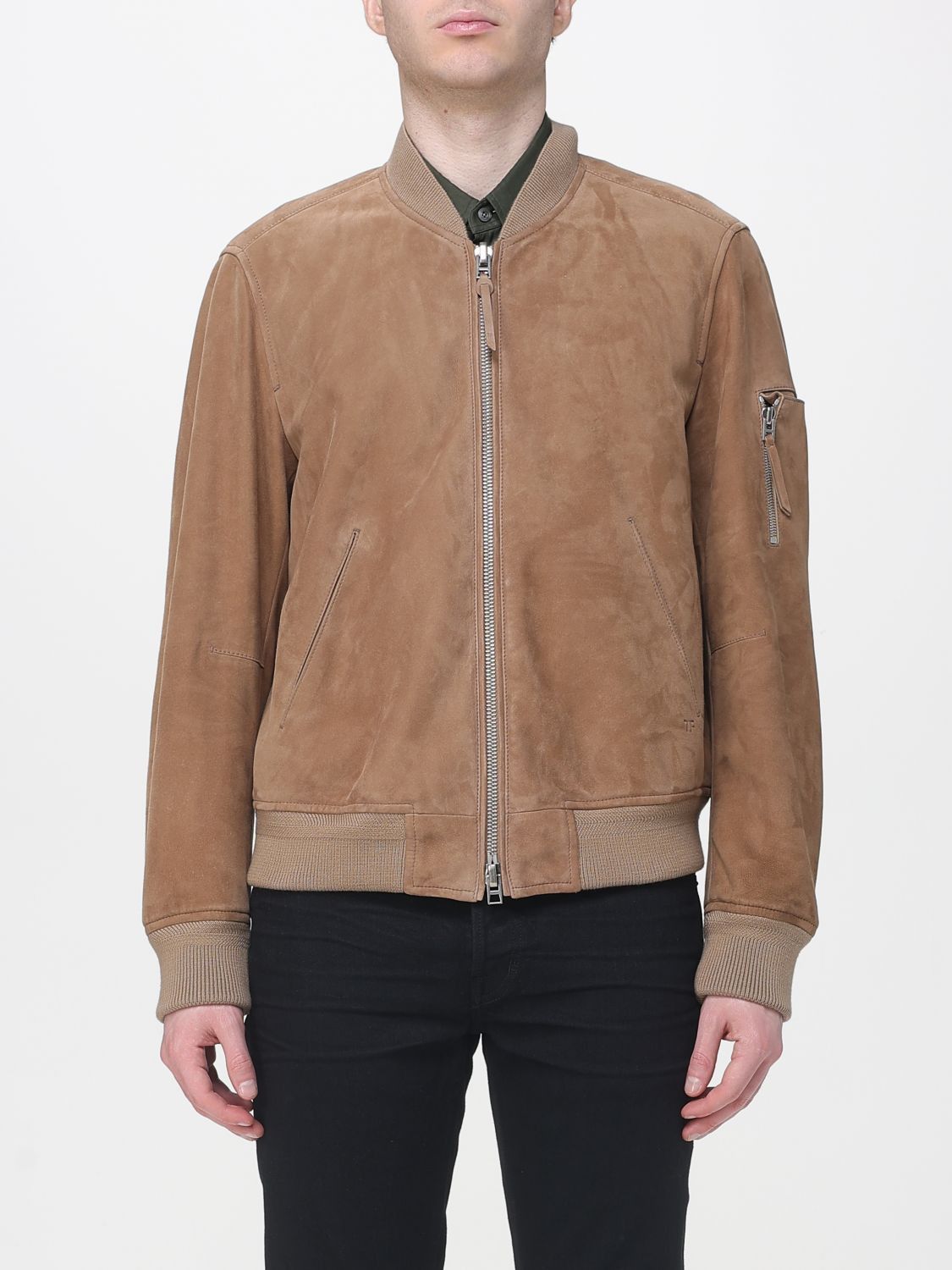 Tom Ford Tom Ford Jacket Men Beige Size US M / EU 48-50 / 2 - 1 Thumbnail