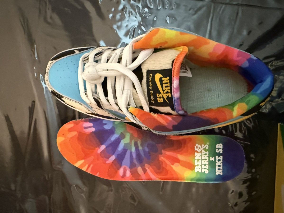 Nike Nike SB Dunk Low Ben & Jerry's Chunky Dunky Size US 8 / EU 41 - 15 Thumbnail
