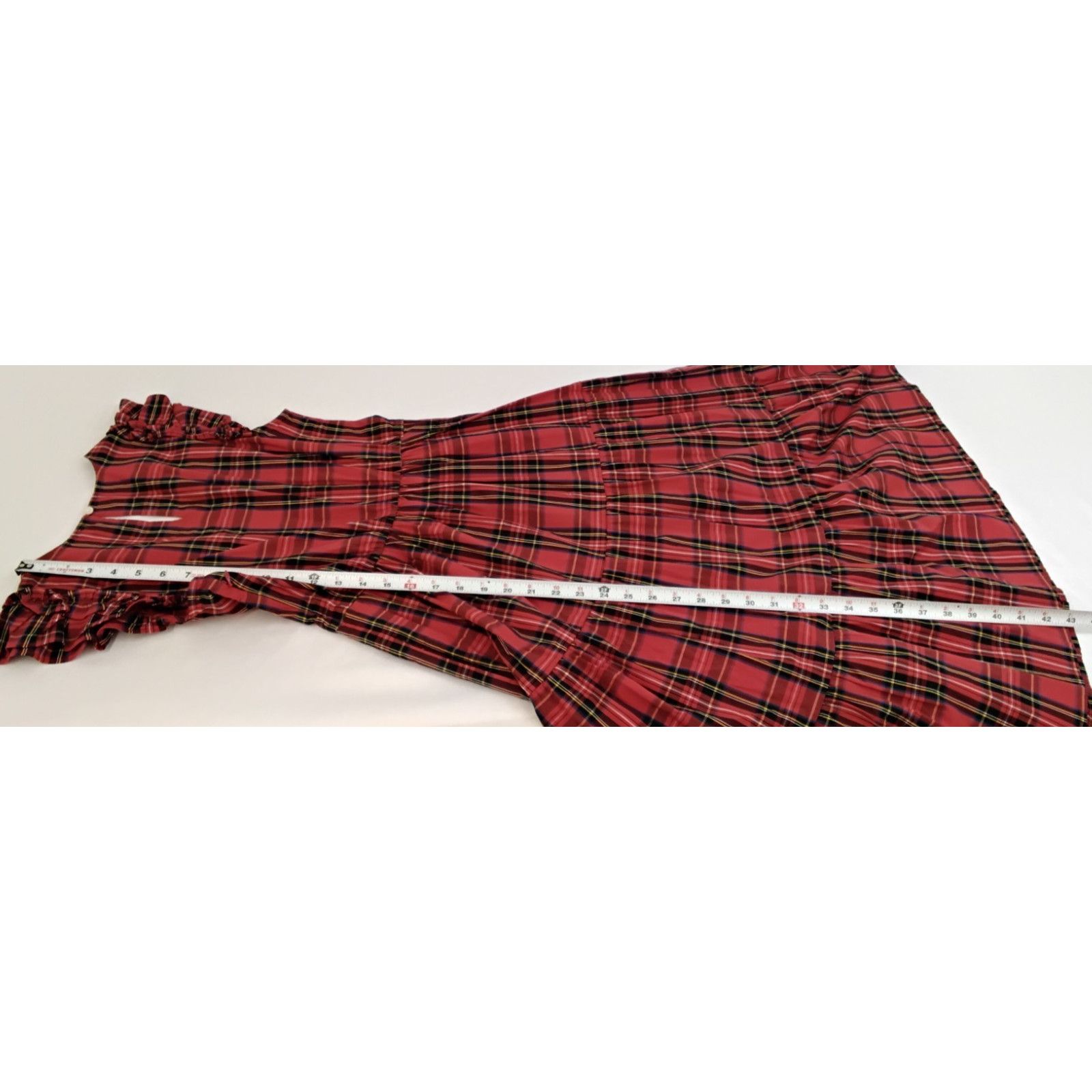 J.Crew J. Crew Midi Dress Women's 4 Red Tartan Plaid NWT Size S / US 4 / IT 40 - 15 Thumbnail